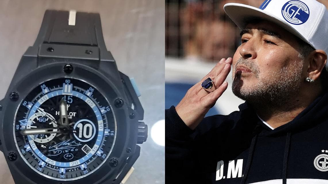 Maradona Watch recovered: দুবাইয়ে চুরি হওয়া মারাদোনার দুষ্প্রাপ্য ঘড়ি উদ্ধার অসমে 
