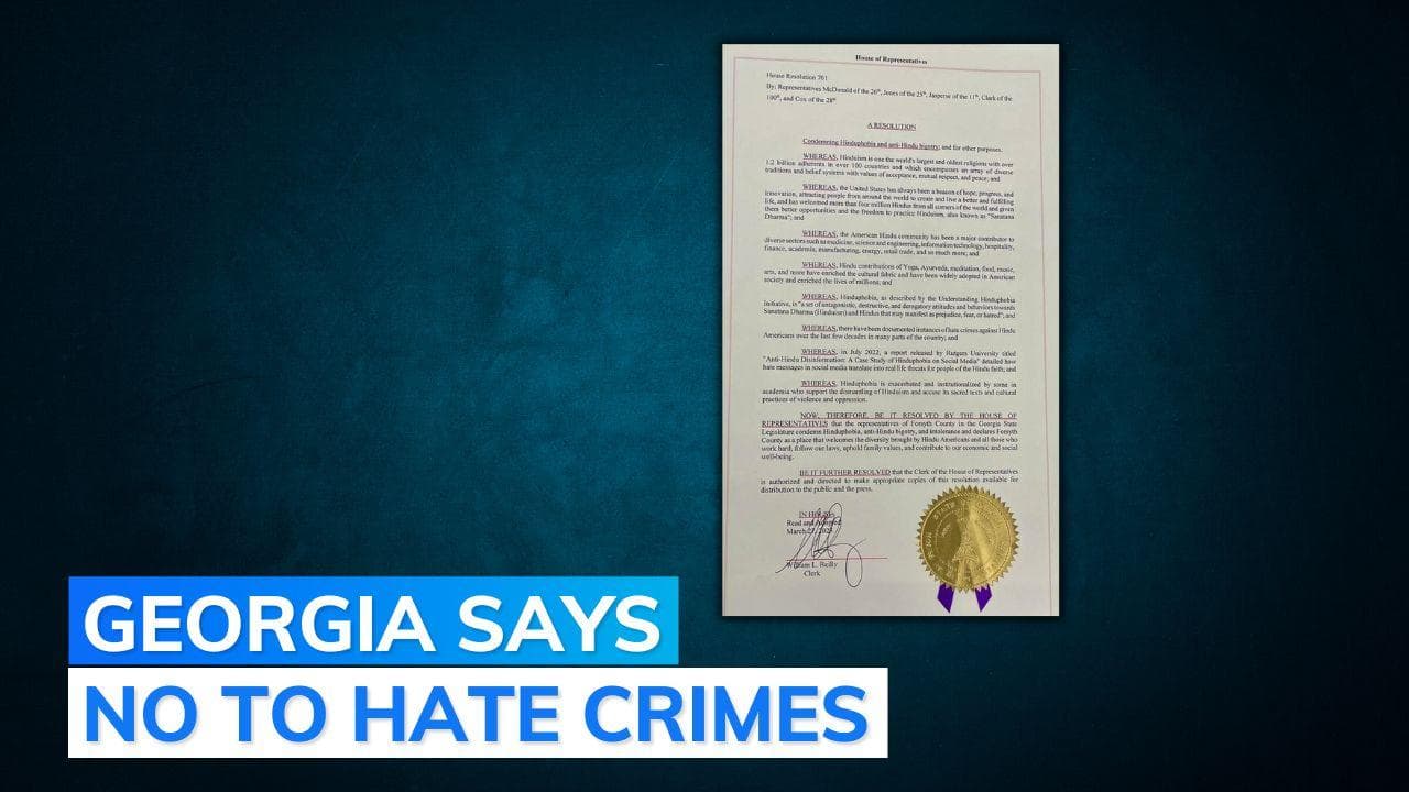 This American state is the first to pass resolution condemning Hinduphobia