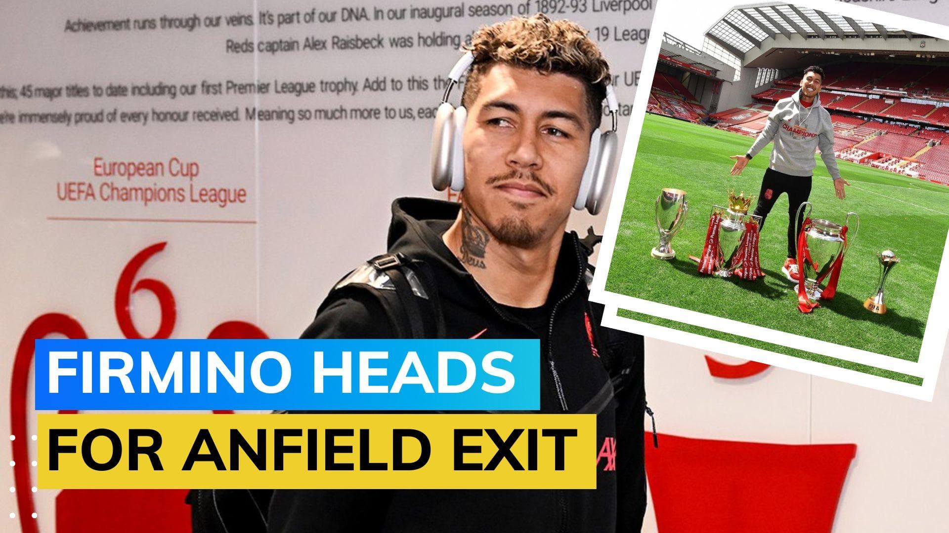 Brazil forward Roberto Firmino to leave Liverpool at end of season