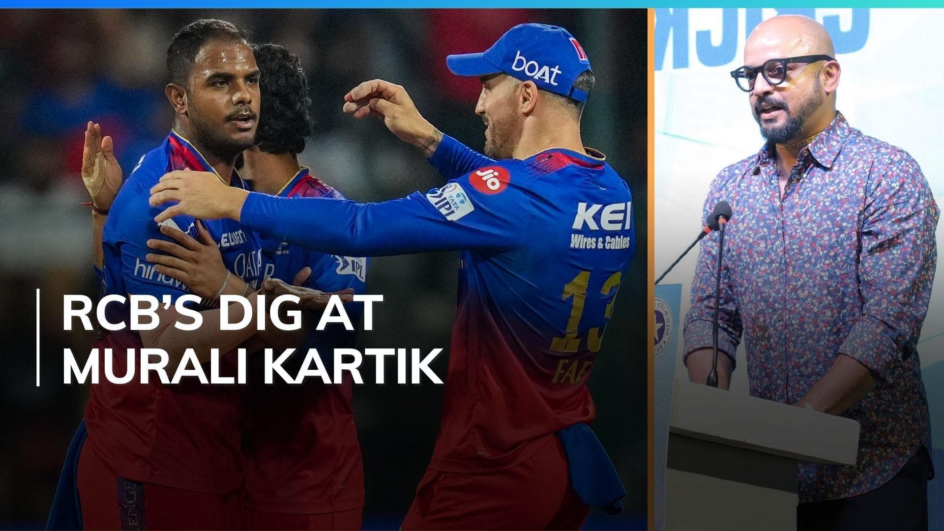 IPL 2024: RCB hit back at Murali Kartik for 'someone's trash is someone's treasure' remark on Yash Dayal