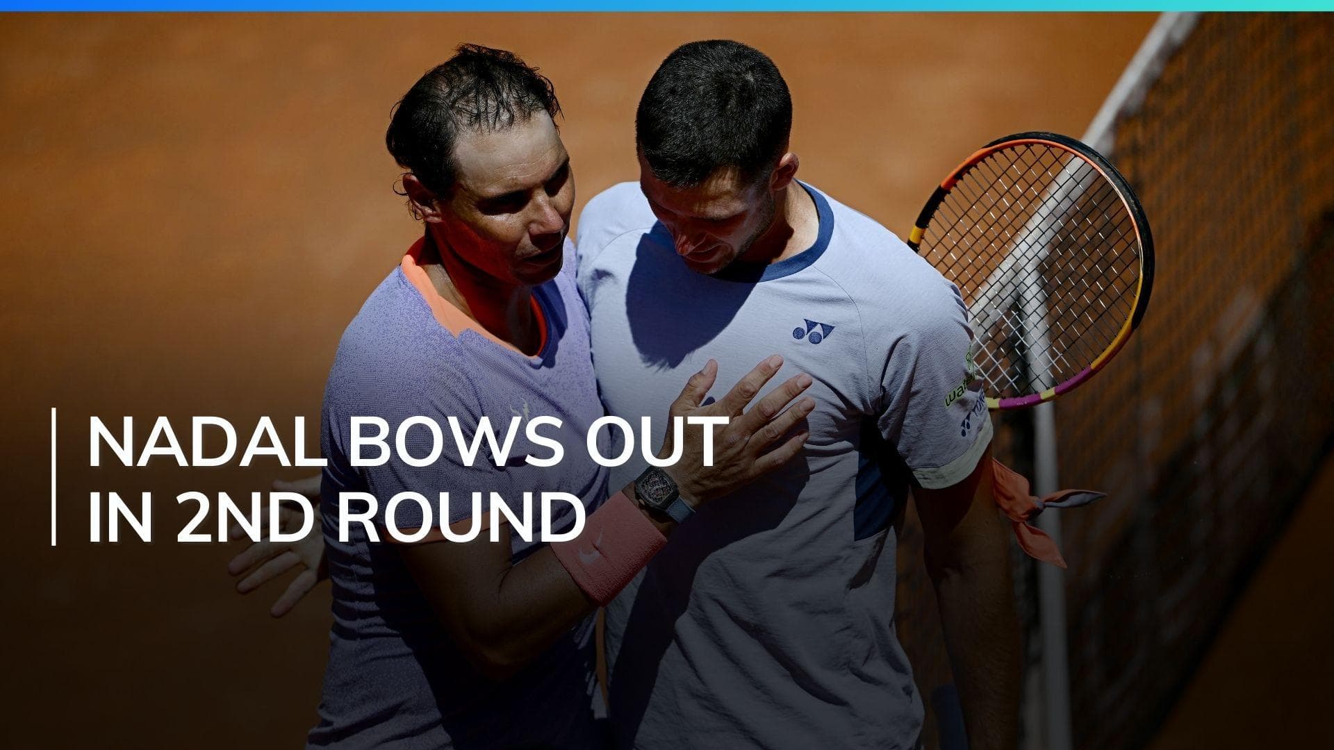 Rome Masters: Hubert Hurkacz ends Rafael Nadal’s reign; Iga Swiatek advances at Italian Open