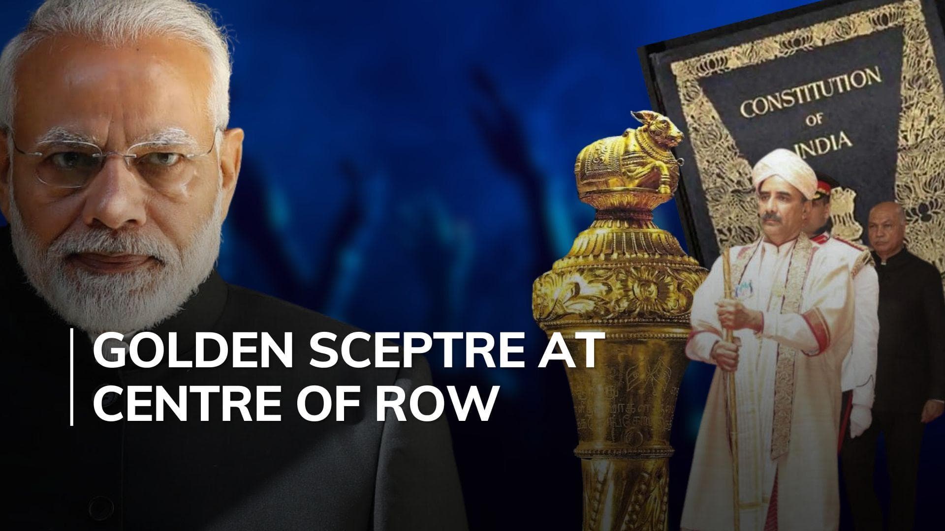 Sengol or Constitution? Opposition challenges Centre on Parliament's centerpiece