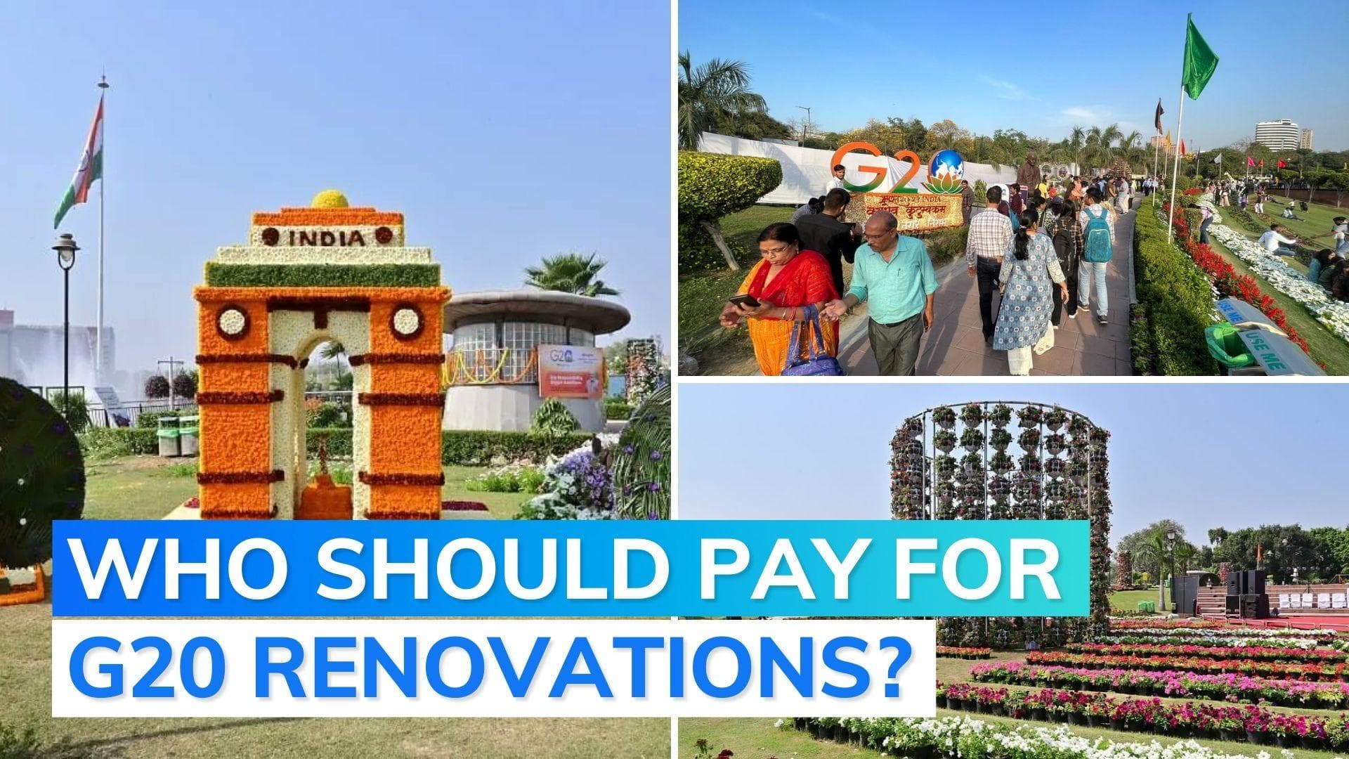 G20: no money to beautify Delhi's Connaught Place? Tussle between NDMC, traders