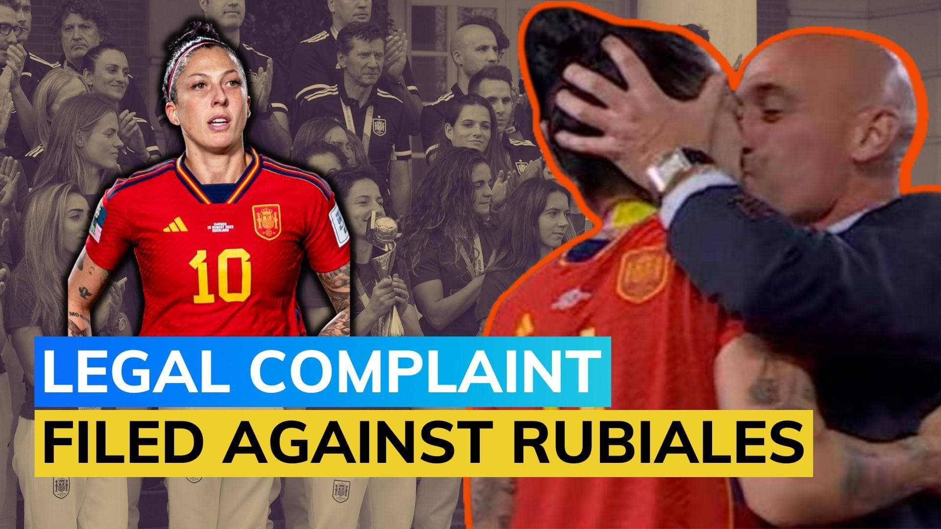 Jenni Hermoso files official complaint against Luis Rubiales for FIFA Women's World Cup 2023 kiss
