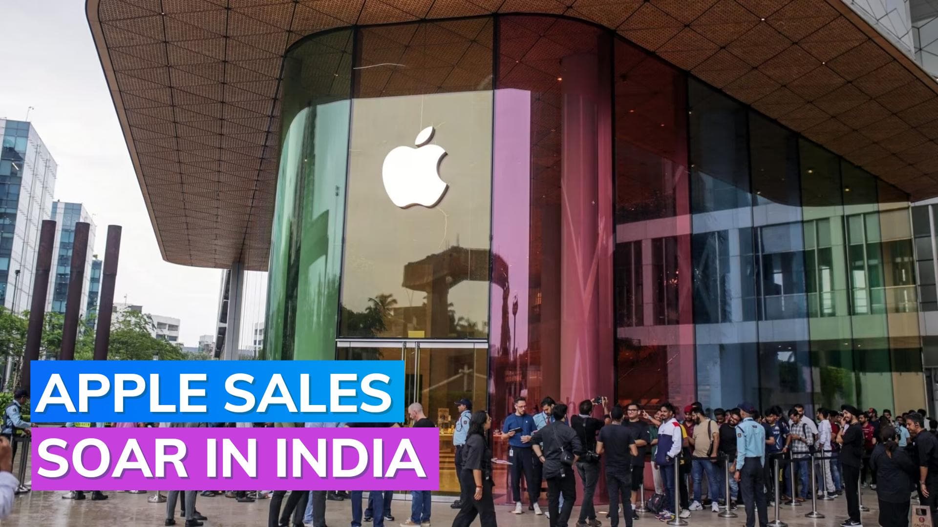 Apple nears $10 billion in India revenue, rivals Samsung in smartphone sales