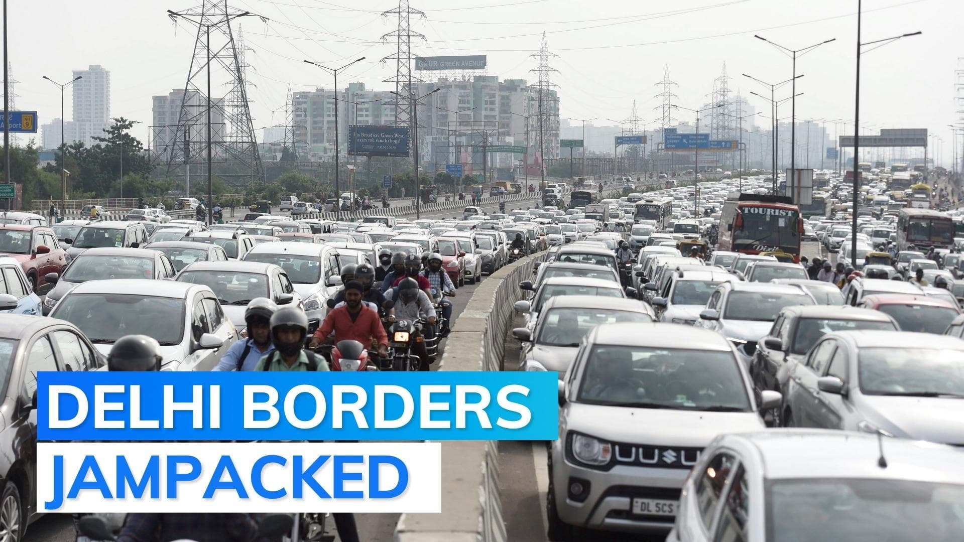 Heavy traffic in Delhi NCR due farmers' protest: here are the roads to avoid