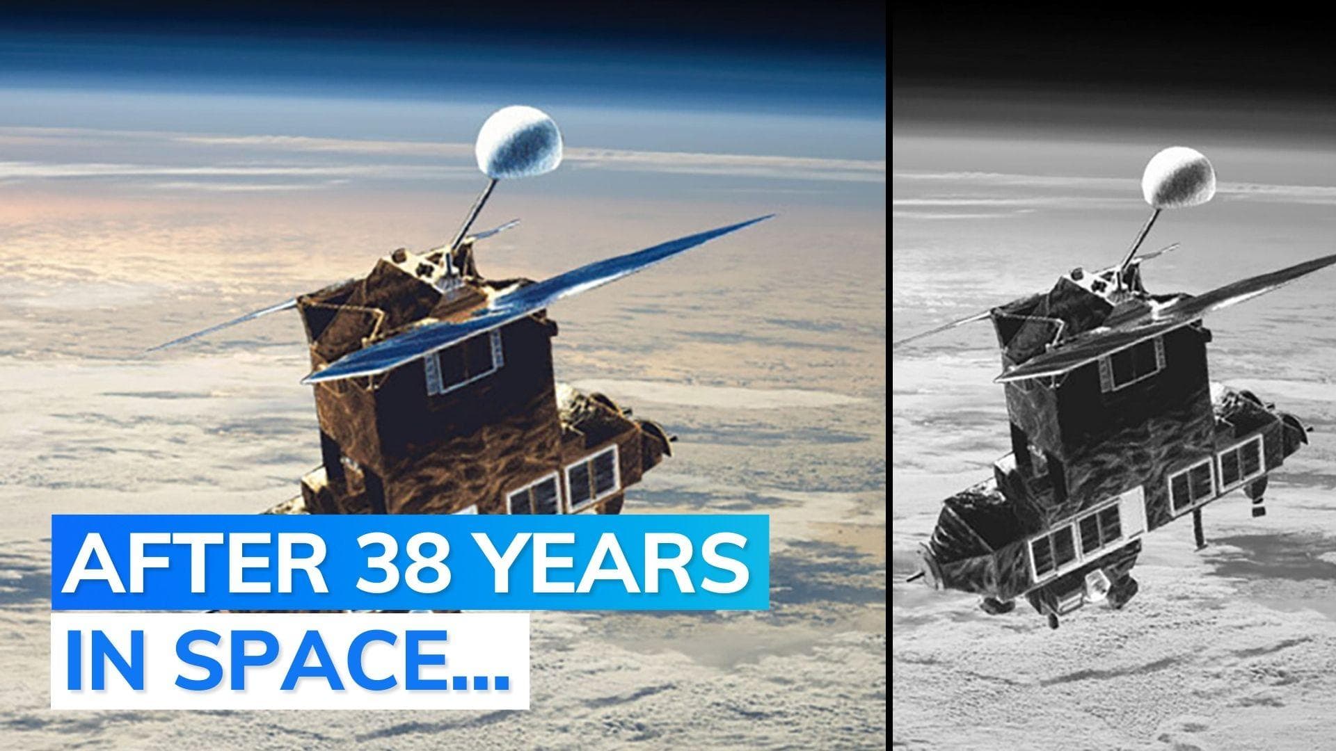 Retired NASA satellite falls harmlessly from sky off Alaska