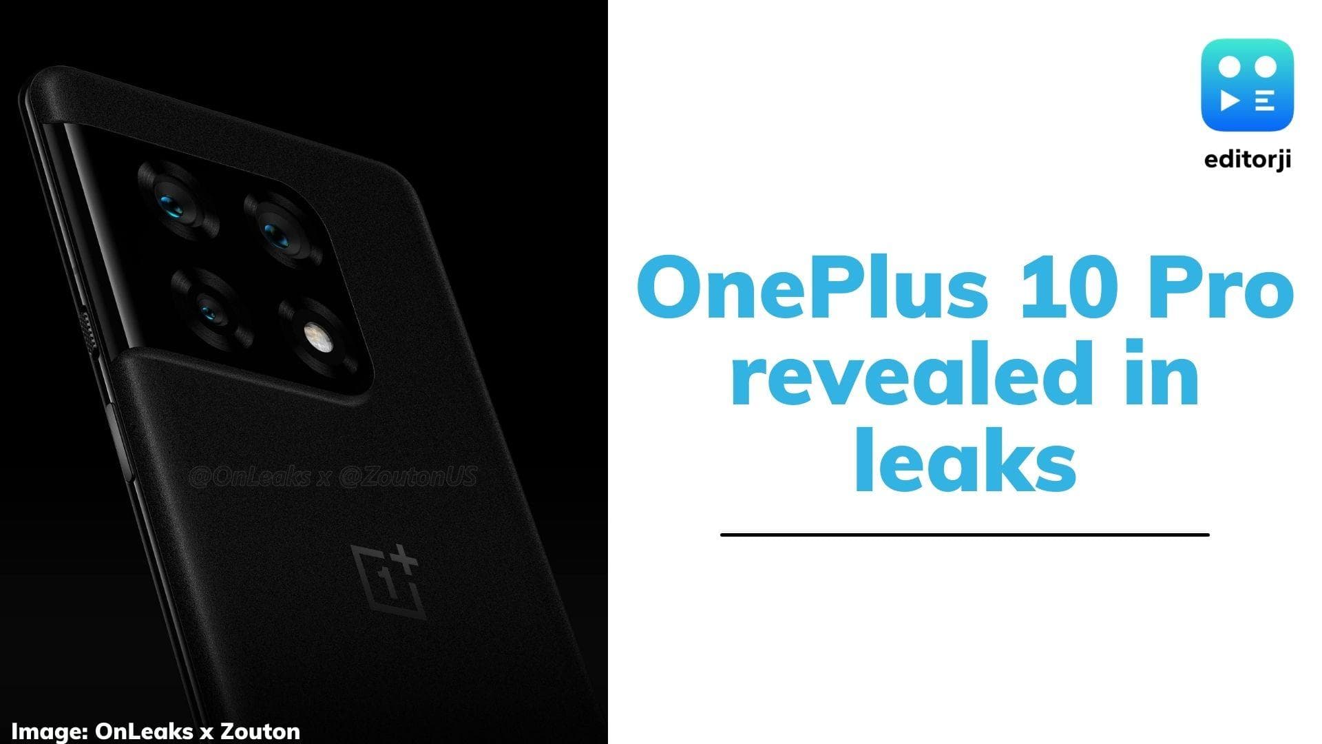 OnePlus 10 Pro look revealed in leaks: check specs, expected price