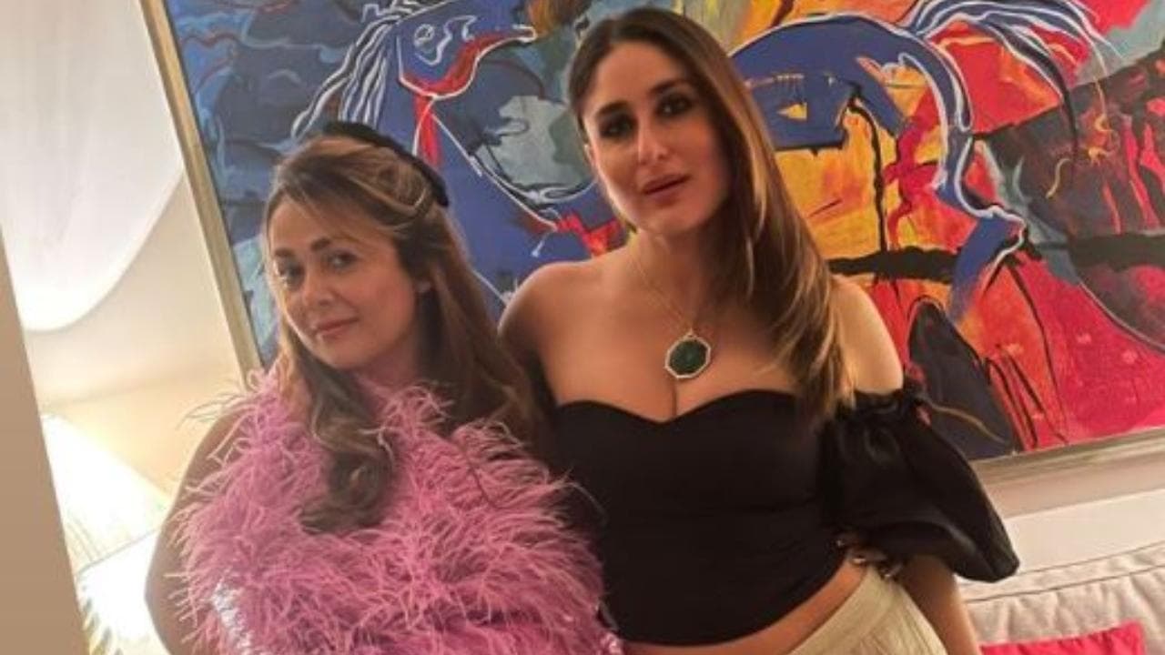 Recovered from Covid-19, BFFs Kareena Kapoor and Amrita Arora celebrated Christmas in style