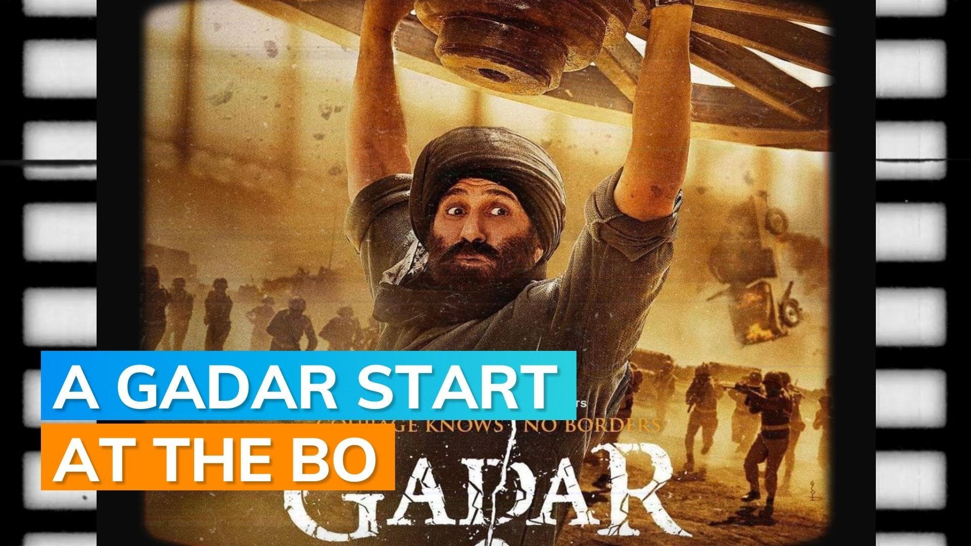 'Gadar 2' box office day one: Sunny Deol-starrer starts with a massive opening