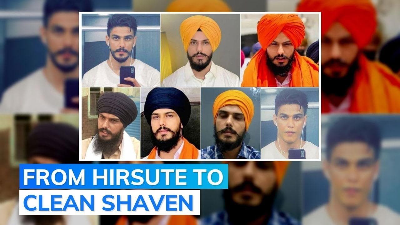 As Amritpal Singh remains untraceable, Punjab police release his possible looks