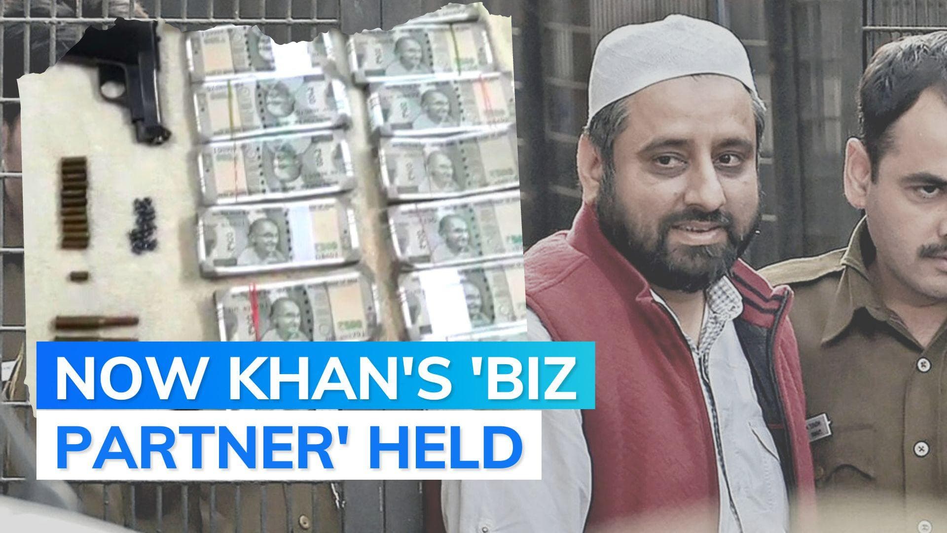 Delhi Waqf Board case: Amanatullah Khan's aide arrested after ACB recovers cash, unlicensed gun