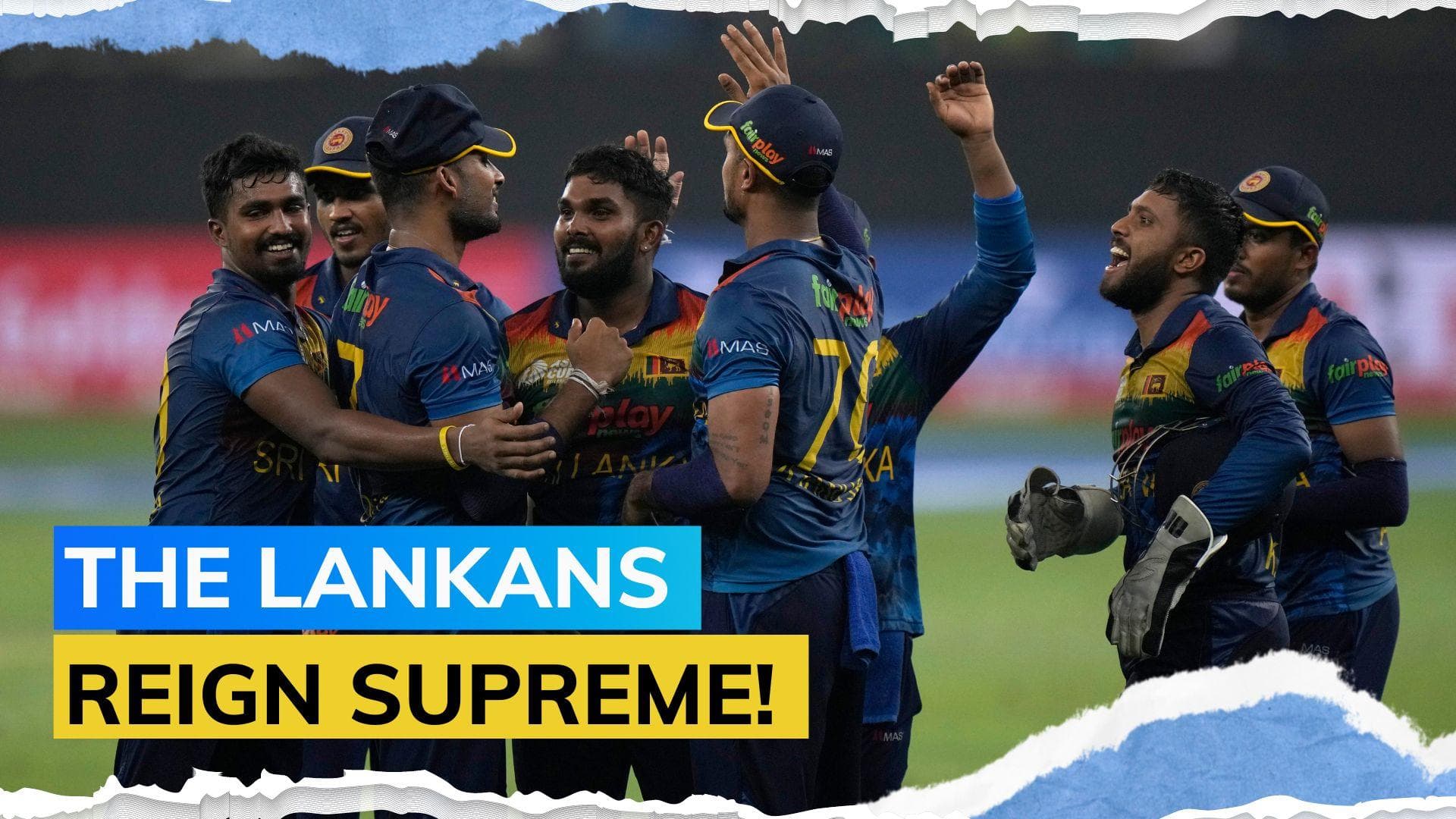 Asia Cup 2022: Sri Lanka win their 6th title, thrash Pakistan by 23 runs in the final