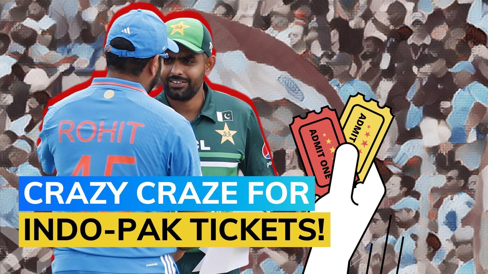 India vs Pakistan ODI World Cup tickets selling for whopping ₹19.5 lakh on secondary market