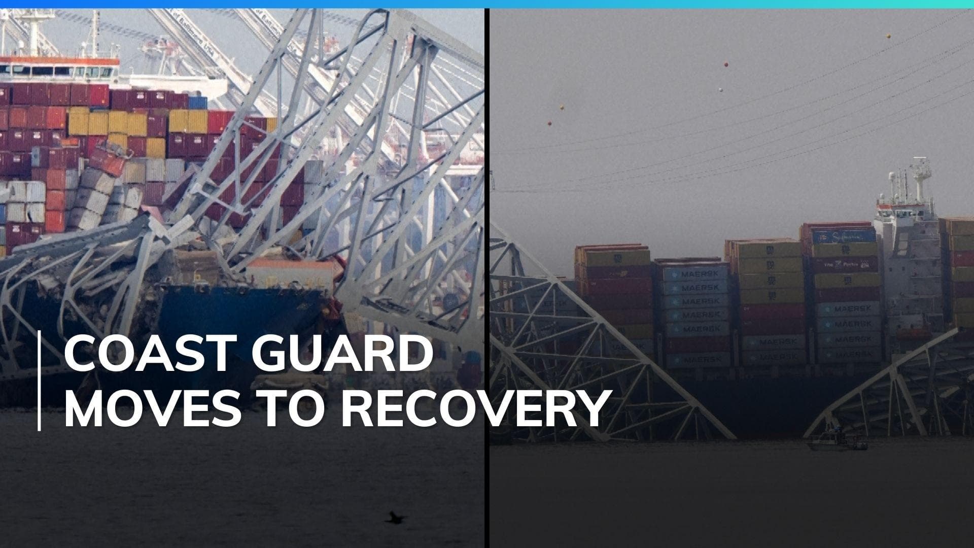 Six presumed dead after ship destroys major US bridge