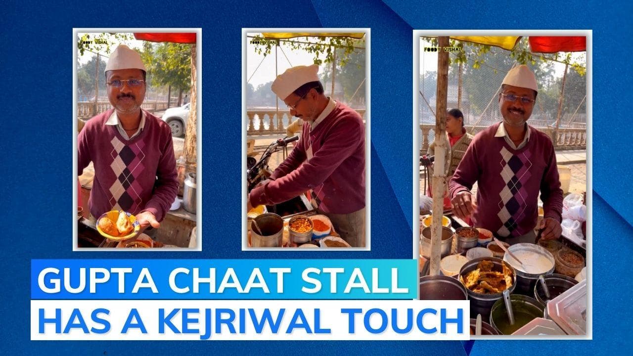 Watch: donning Kejriwal cap and specs, this Delhi CM lookalike is not a politician