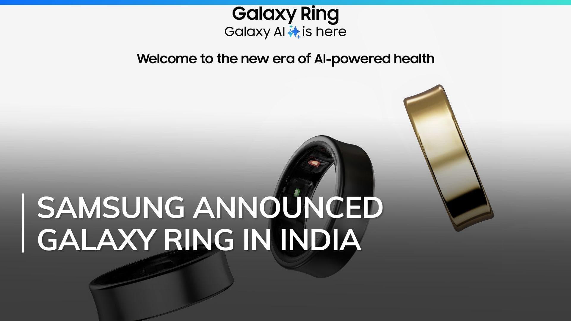 Samsung Announces Launch of Galaxy Ring in India: Pre-Reserve Now for ₹1999 and Get Free Wireless Charger