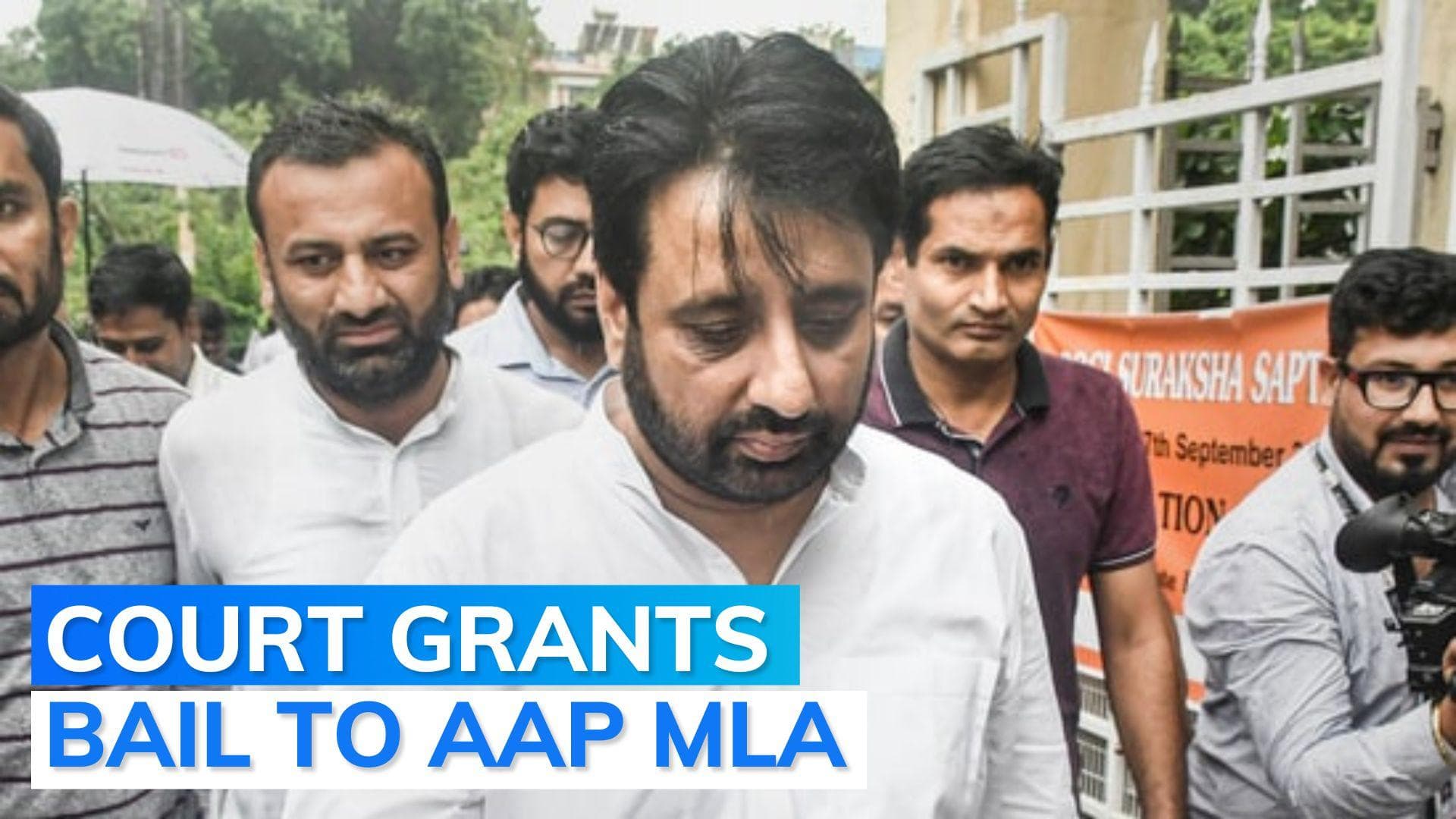 AAP MLA Amanatullah Khan gets bail in Waqf 'corruption'  case