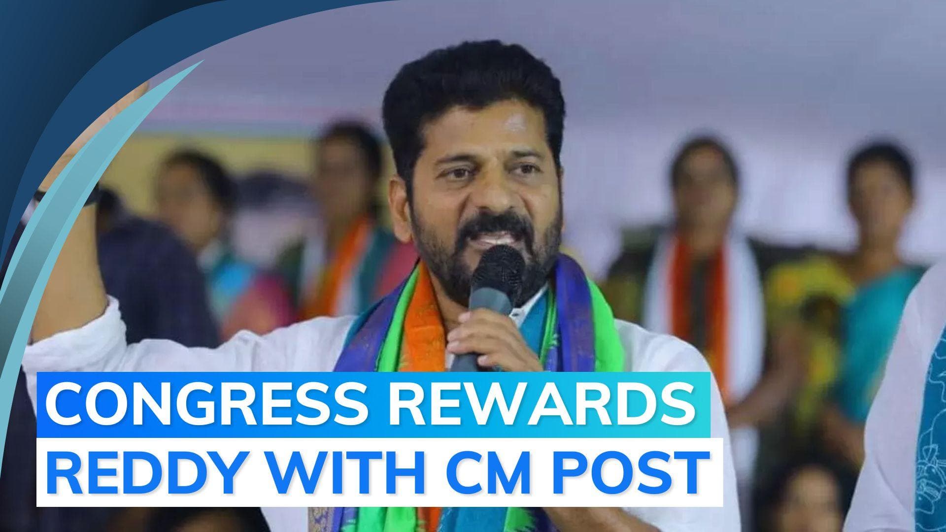 Congress chief picks Revanth Reddy as the CM in Telangana
