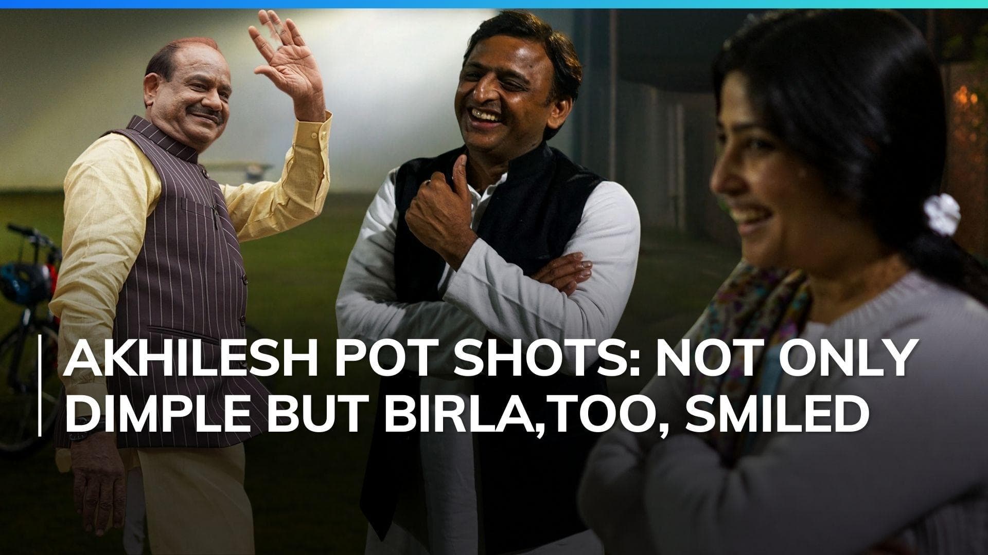 Akhilesh's first Lok Sabha speech goes viral, there's a Dimple Yadav link