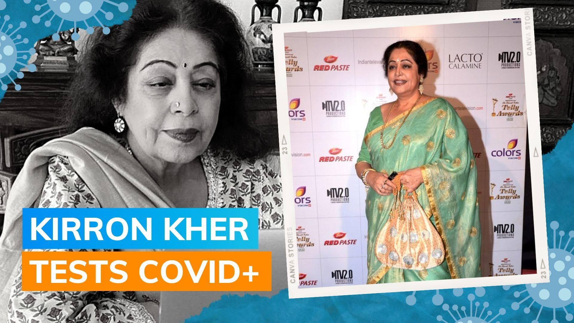 Actor Kirron Kher tests positive for Covid-19