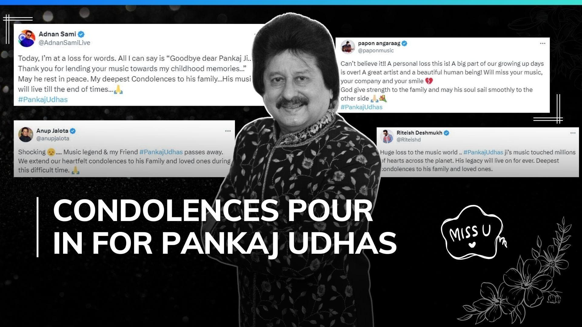 Celebs pay tribute to ghazal legend: ‘Shocking’, ‘End of an era...’, ‘His music will live'