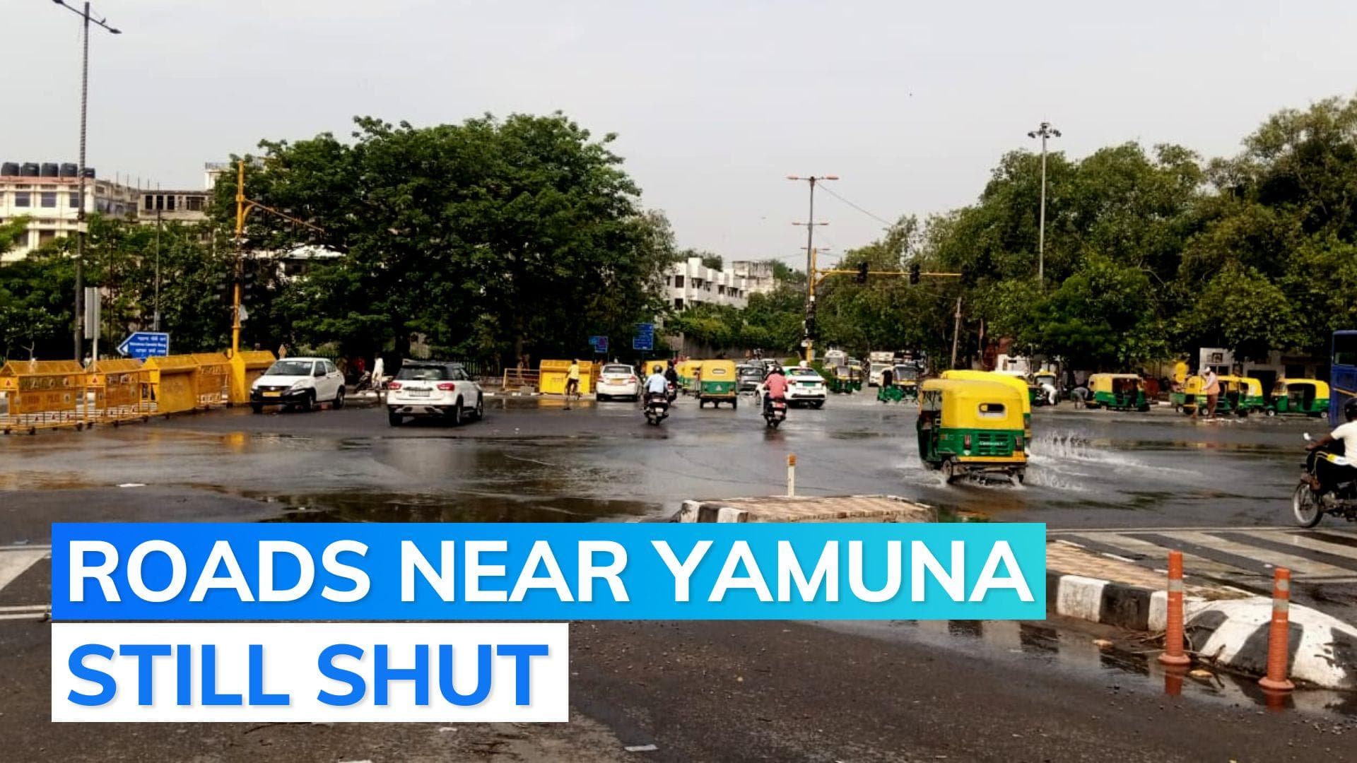 As Yamuna floodwater recedes, several Delhi roads opened