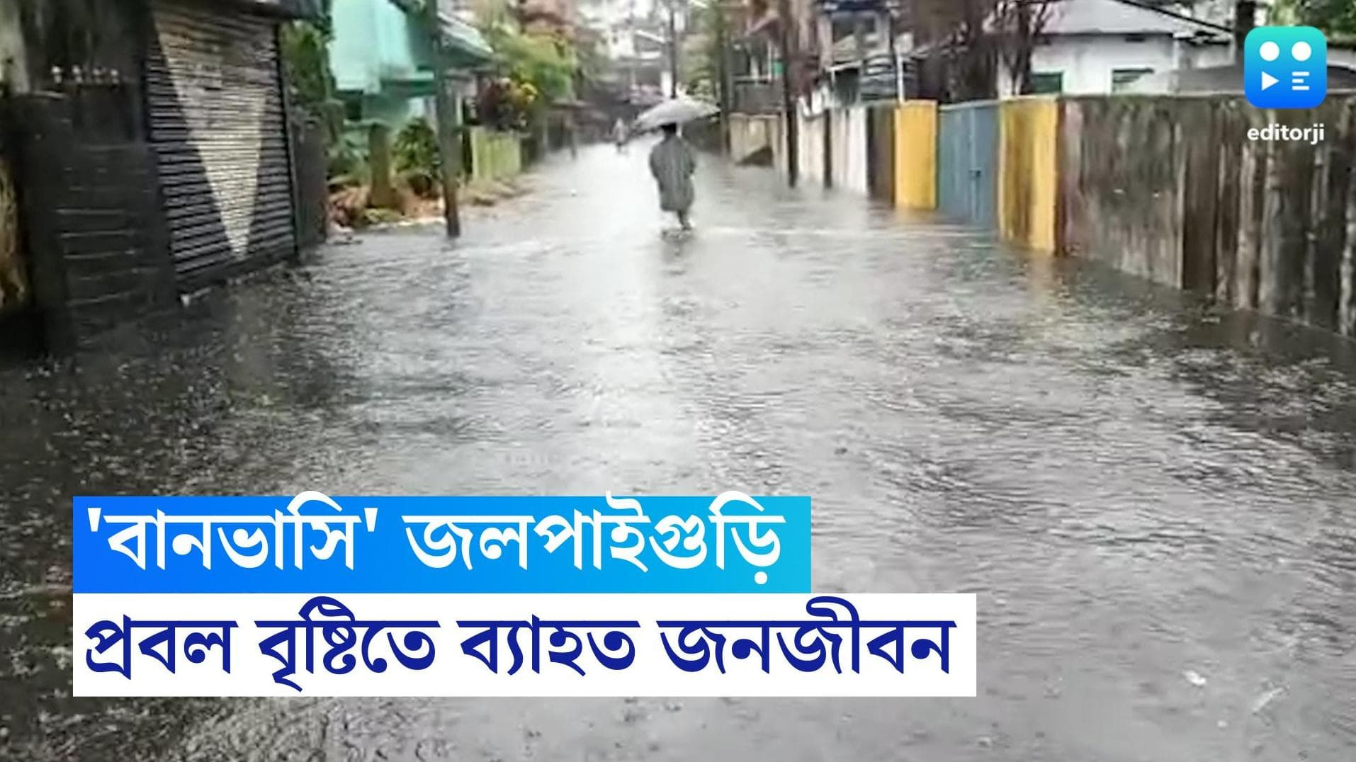 Jalpaiguri Weather Update: ভোররাতের বৃষ্টিতে জলমগ্ন জলপাইগুড়ি শহরের বিভিন্ন এলাকা, তালা পড়েছে স্কুলেও
