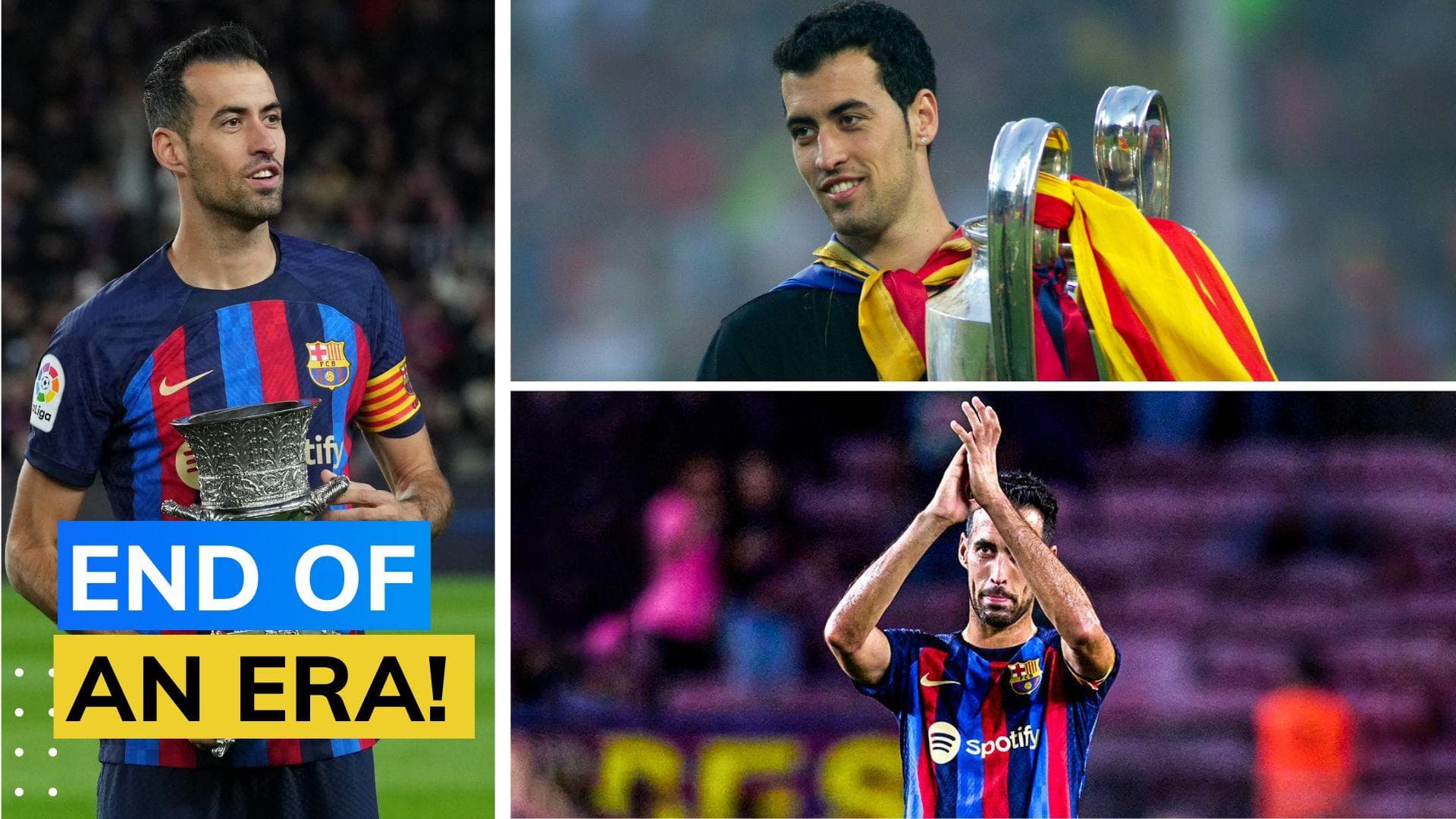 Sergio Busquets: FC Barcelona captain to leave club after 18 years