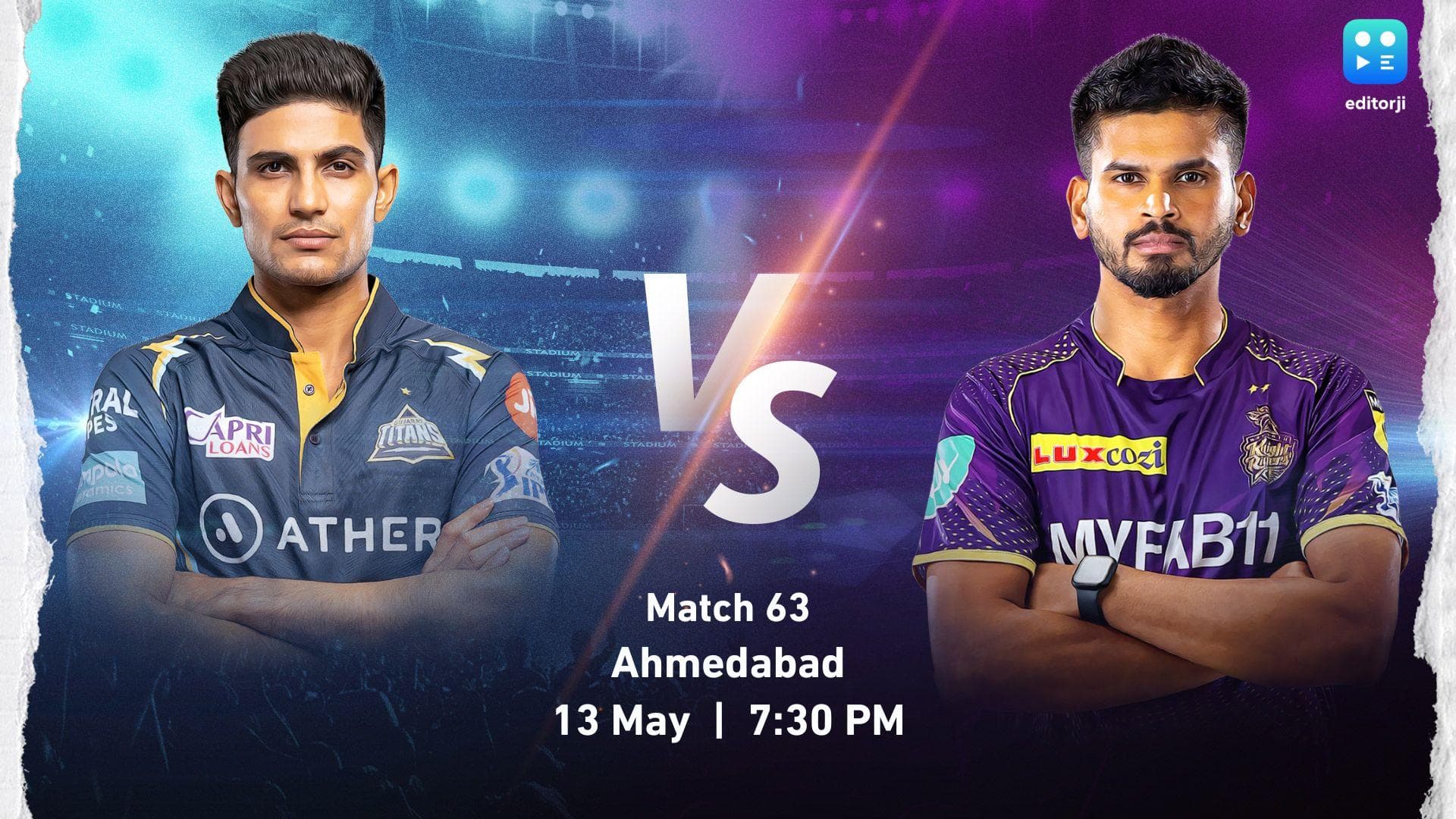 IPL 2024: गुजरात टाइटंस का करो या मरो मुकाबले में KKR से सामना, ये हो सकती है दोनों टीमों की प्लेइंग XI