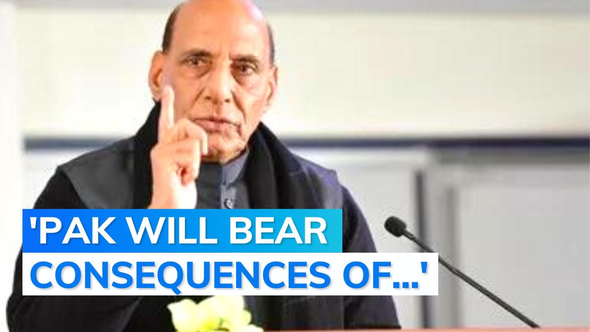 'When we reach Pak Occupied Kashmir...': Rajnath Singh at Indian Air Force event in J&K