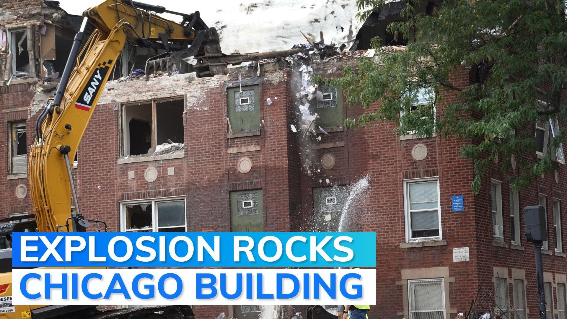 US: Explosion in Chicago apartment building leaves at least 8 wounded 