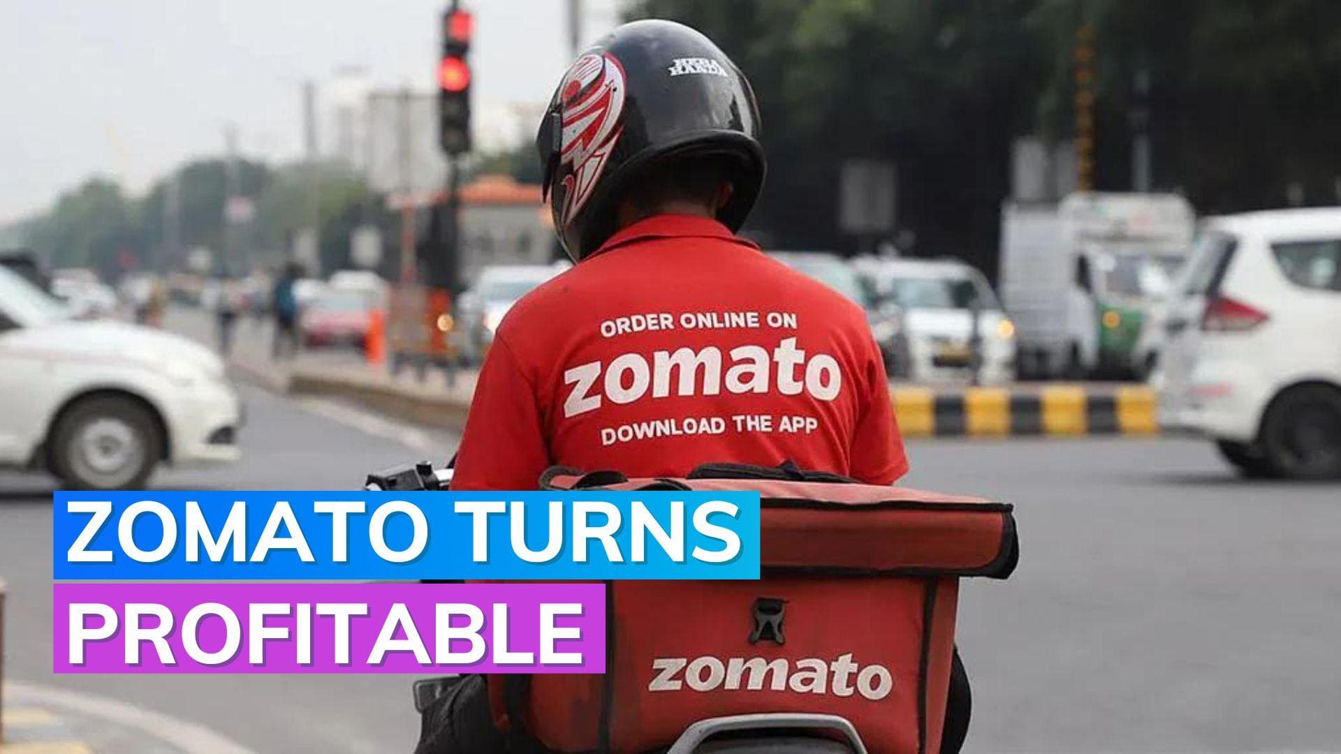 Zomato Q1 results: Food delivery platform's revenue rises 70%, turns profitable for the first time