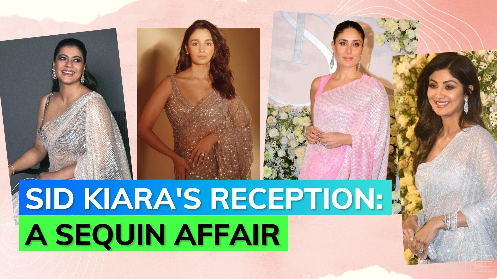 Sid-Kiara reception: From Kareena Kapoor Khan to Alia Bhatt; celebrities who dazzled in sequin sarees