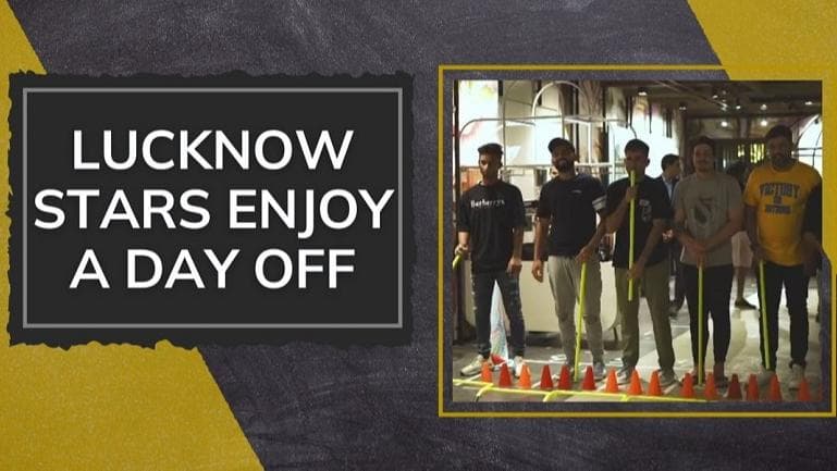 Exclusive IPL 2022: WATCH Lucknow Super Giants' players enjoying a day off after a big win