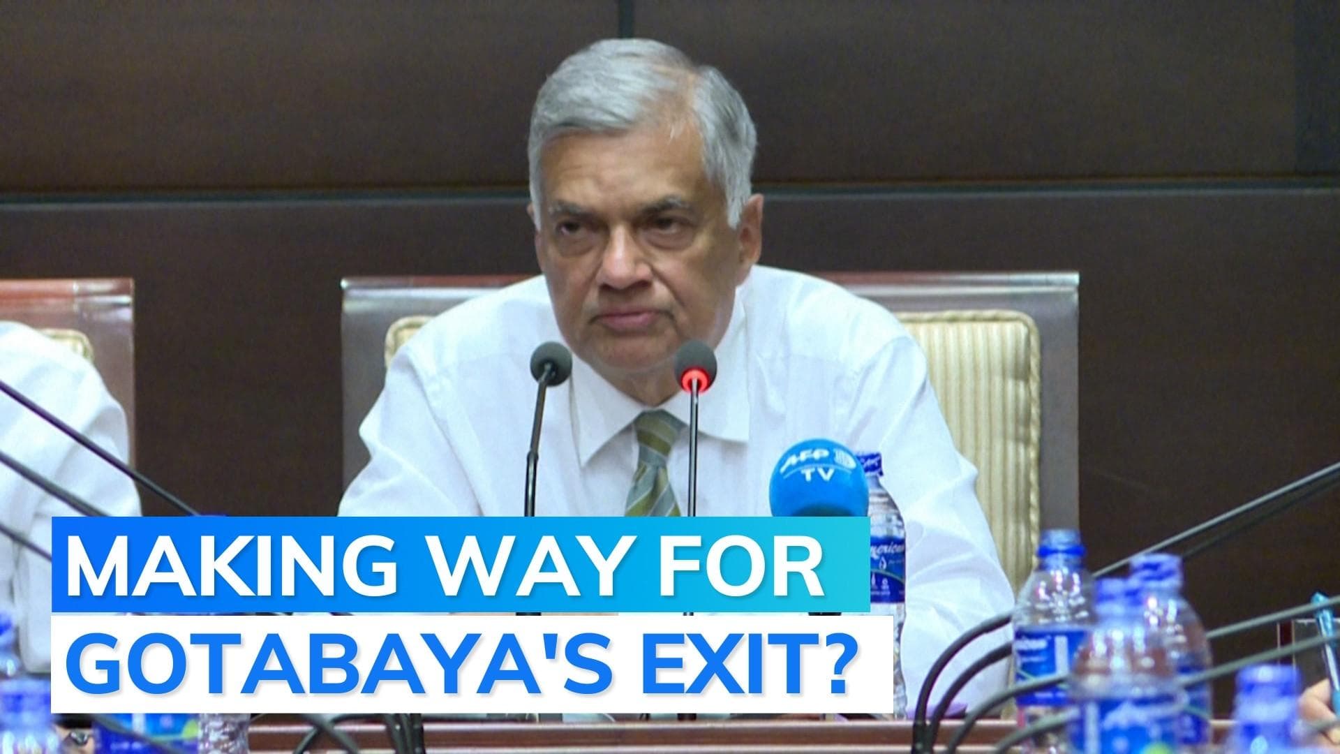 Sri Lankan PM Ranil Wickremesinghe appointed Acting President