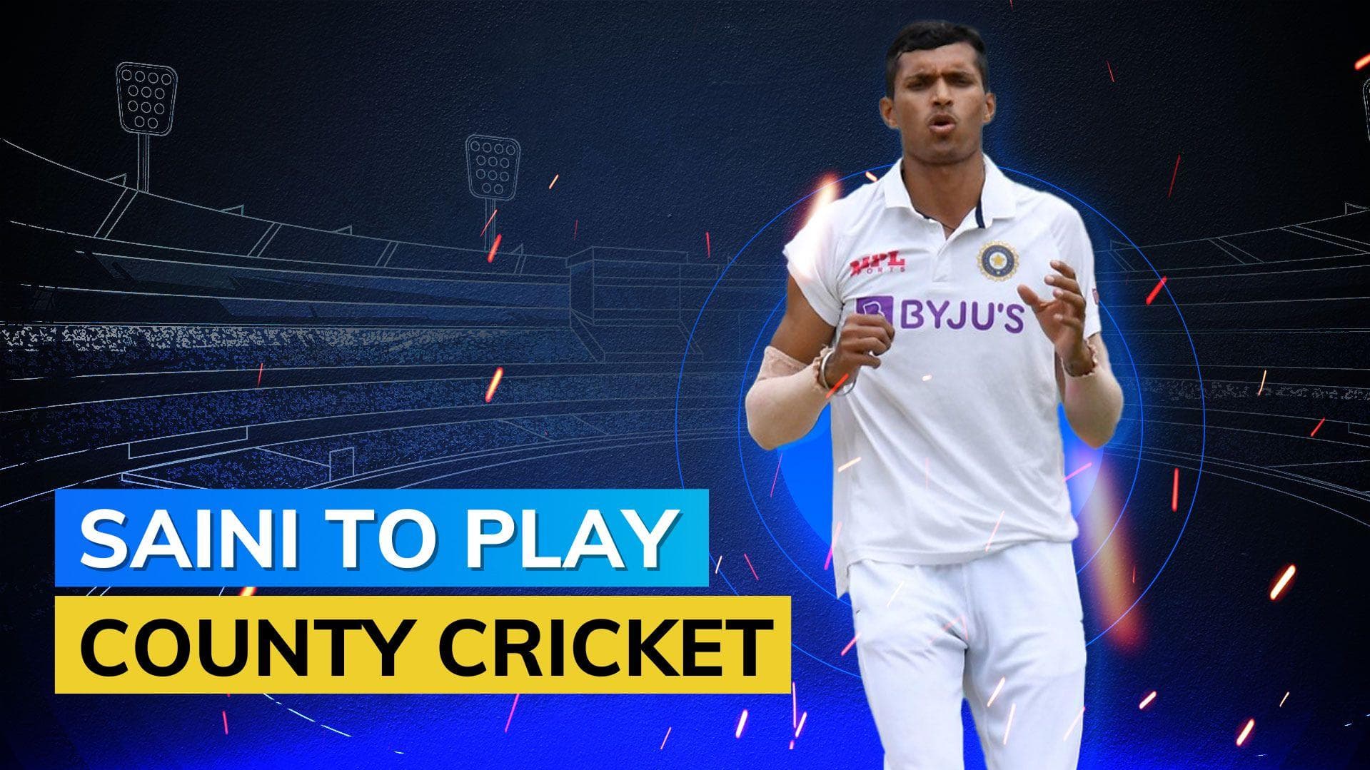 Indian fast bowler Navdeep Saini to represent English County side Kent