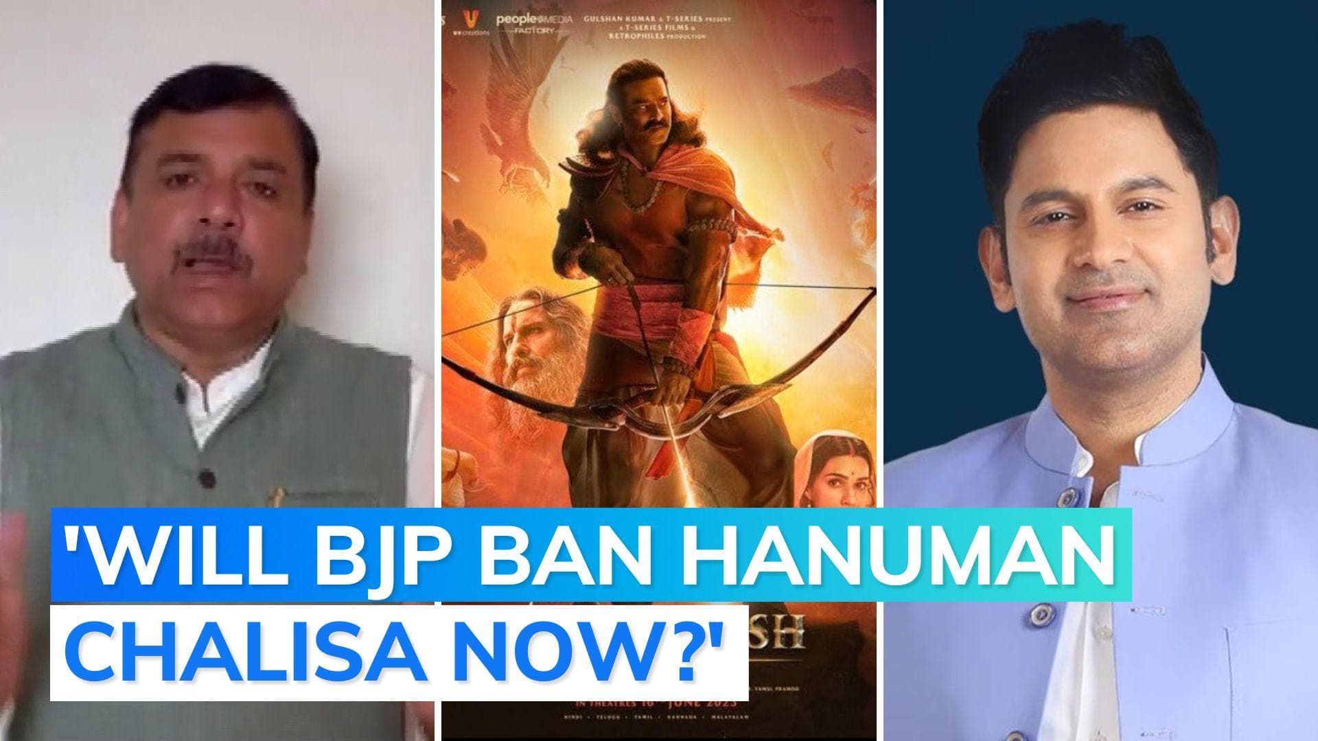 'Adipurush': After dialogue writer says 'Hanuman not god', Congress, AAP attack BJP