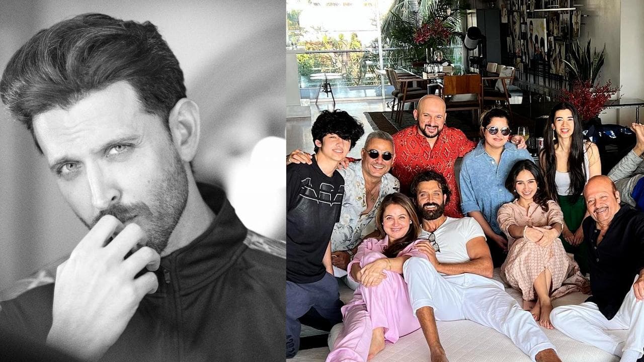 Hrithik Roshan की फैमिली के साथ Saba Azad ने किया लंच, चाचा राजेश रोशन ने शेयर की फोटोज