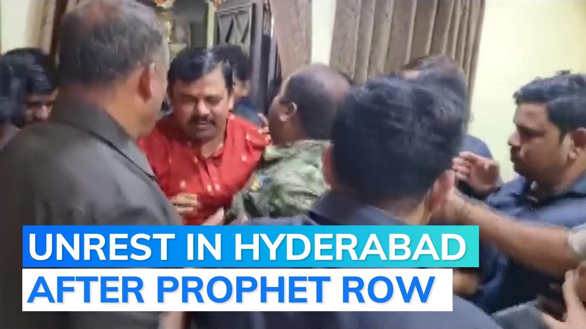 Arrested BJP MLA T Raja Singh suspended over alleged derogatory remarks on Prophet Muhammad