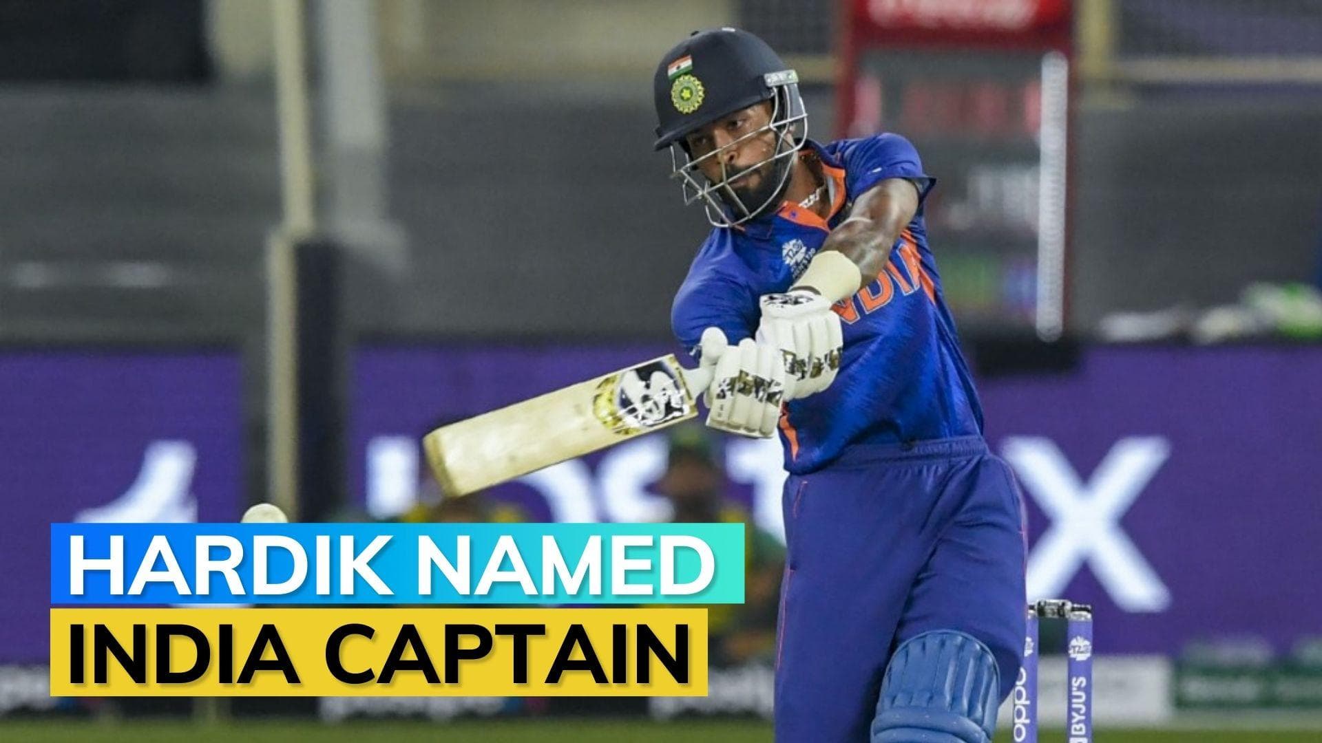 Hardik Pandya to lead Team India in Ireland