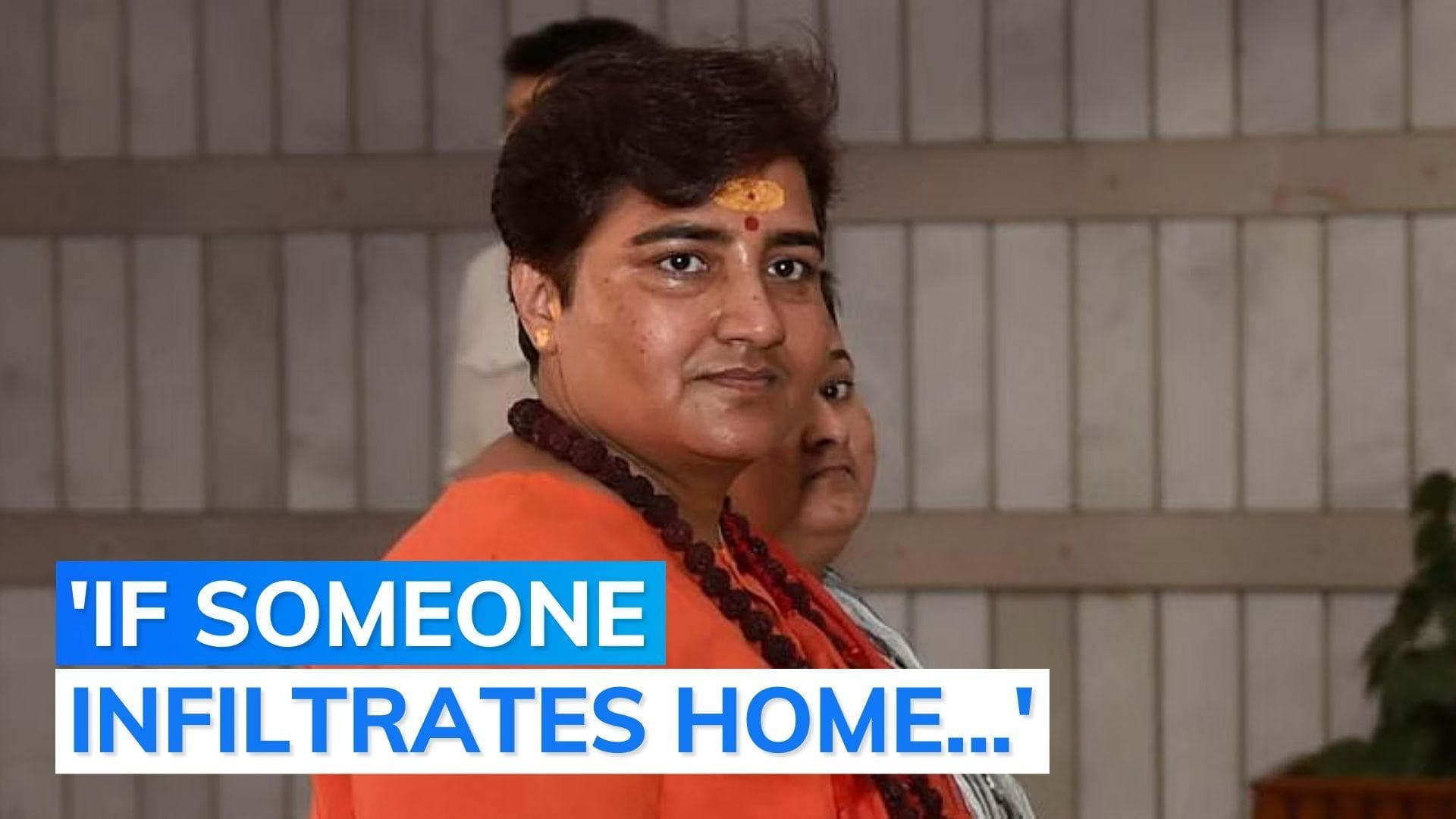 'Sharpen knives used for cutting vegetables...': BJP MP Pragya Thakur on self-defence, 'love jihad'