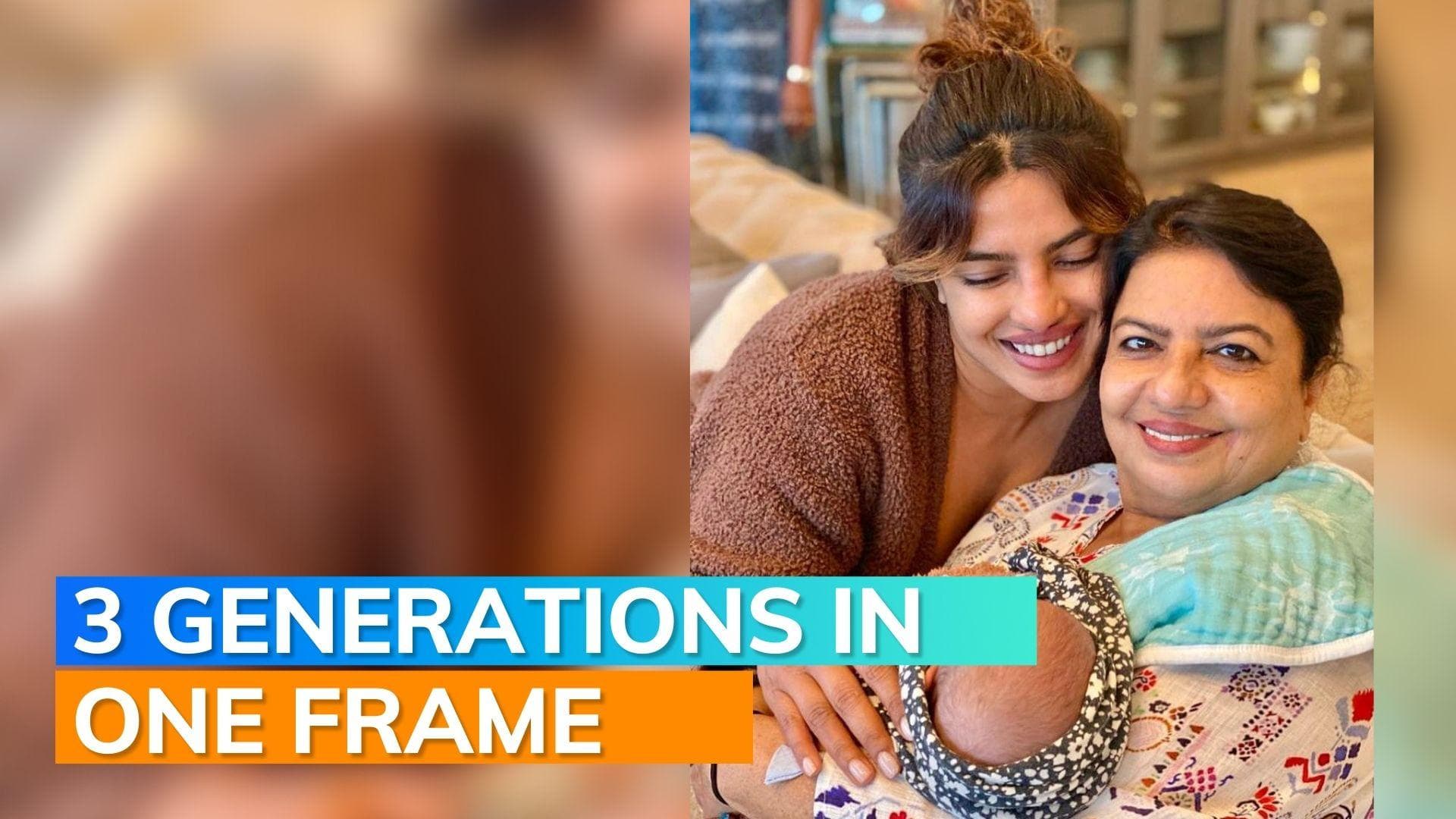 Priyanka Chopra's sweet birthday post for mother Madhu Chopra features her daughter Malti Marie