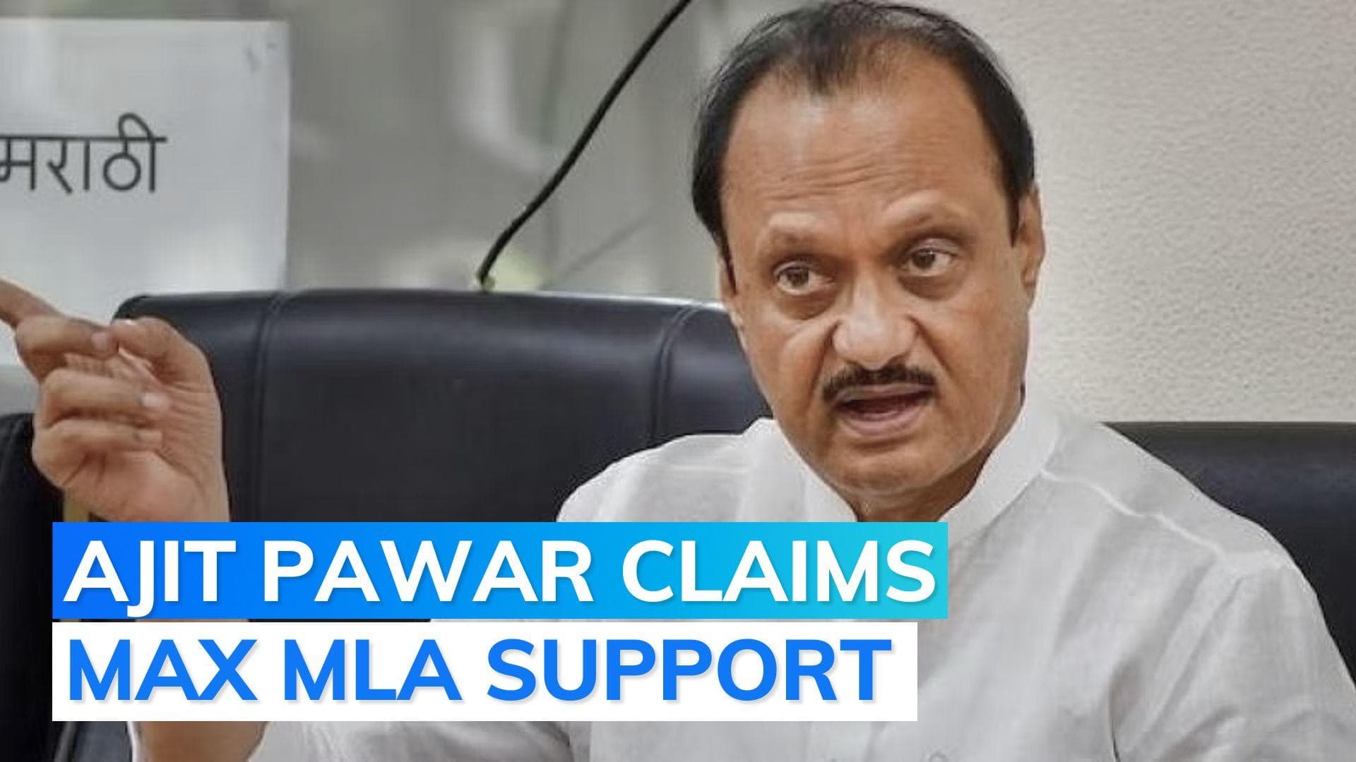 Ajit Pawar tells EC he has support of 42 out of 53 NCP MLAs