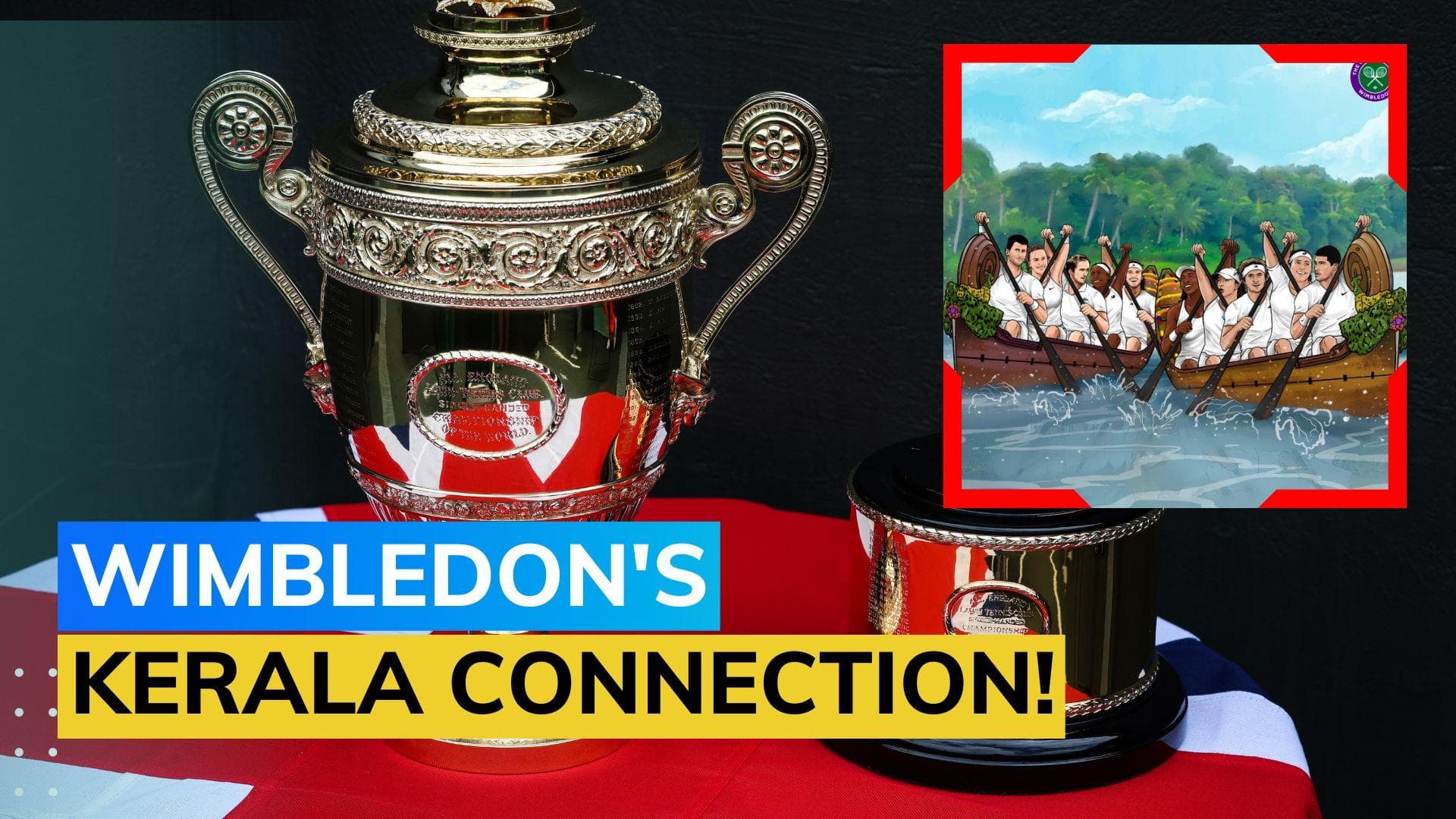 Wimbledon 2023: Viral poster showcases Kerala's Snake Boat race
