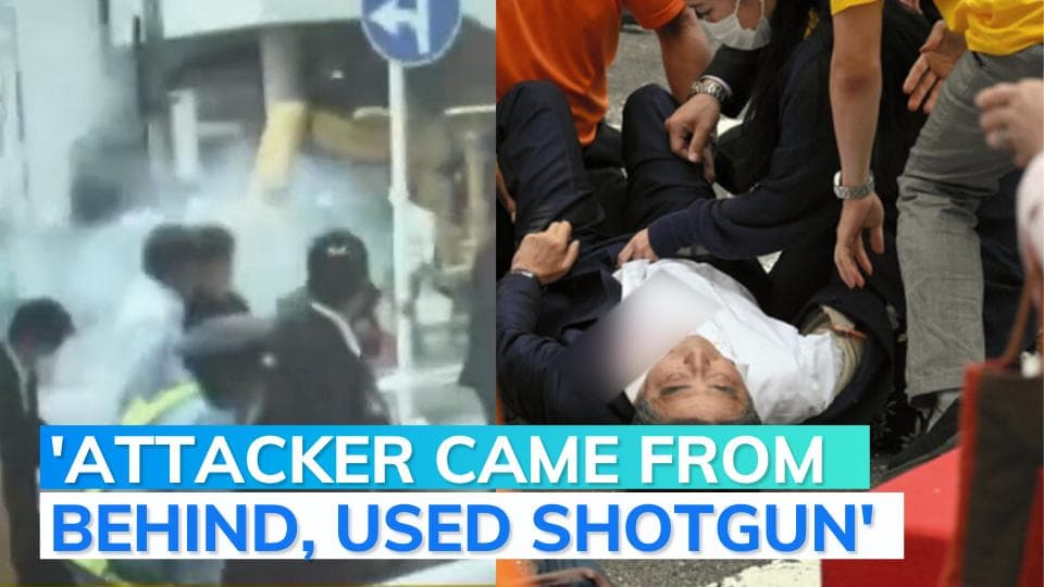 On cam: moment of attack on Japan ex-PM; Shinzo Abe suffers heart failure after being shot in the back