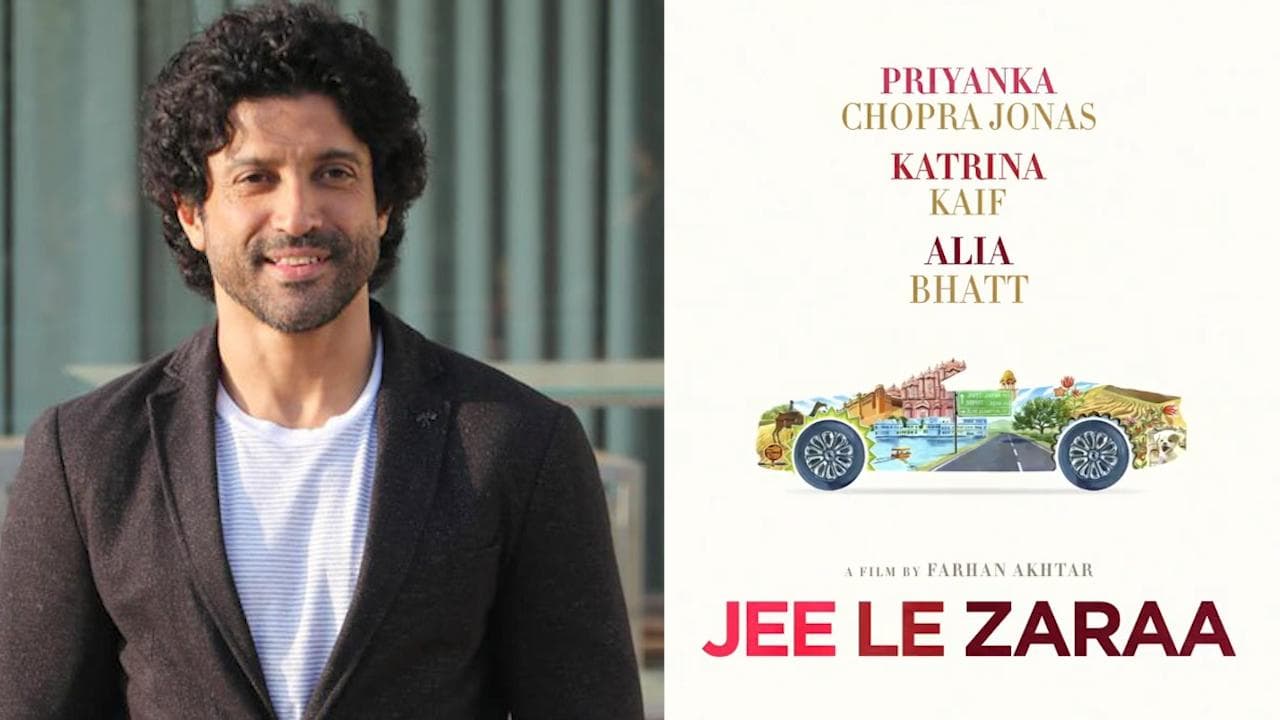 Farhan Akhtar is making a film on a girls' trip, and Priyanka, Katrina & Alia are taking the car out!