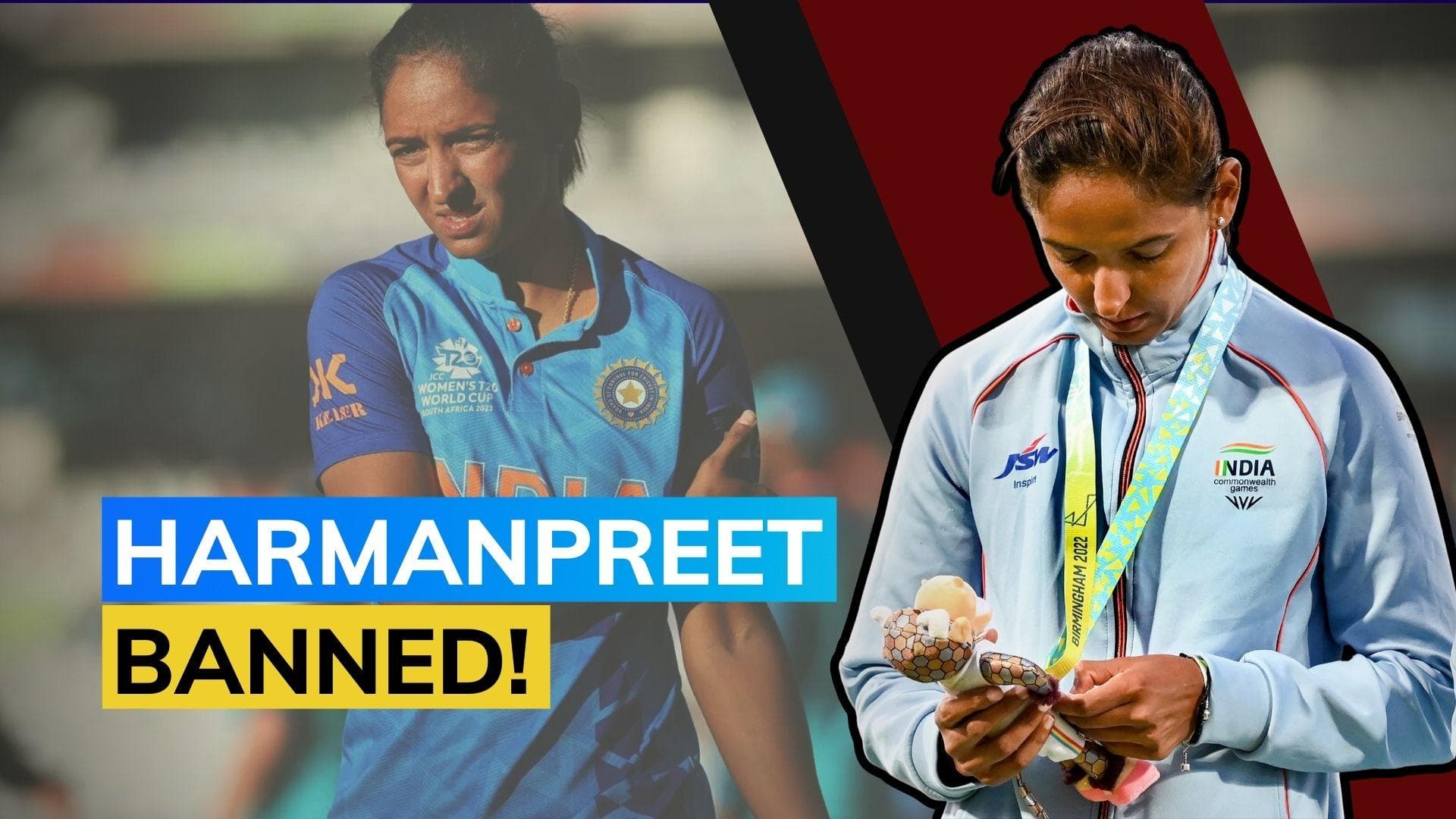 Harmanpreet Kaur: ICC suspends Indian captain for 2 games, will miss crucial Asian Games 2023 matches