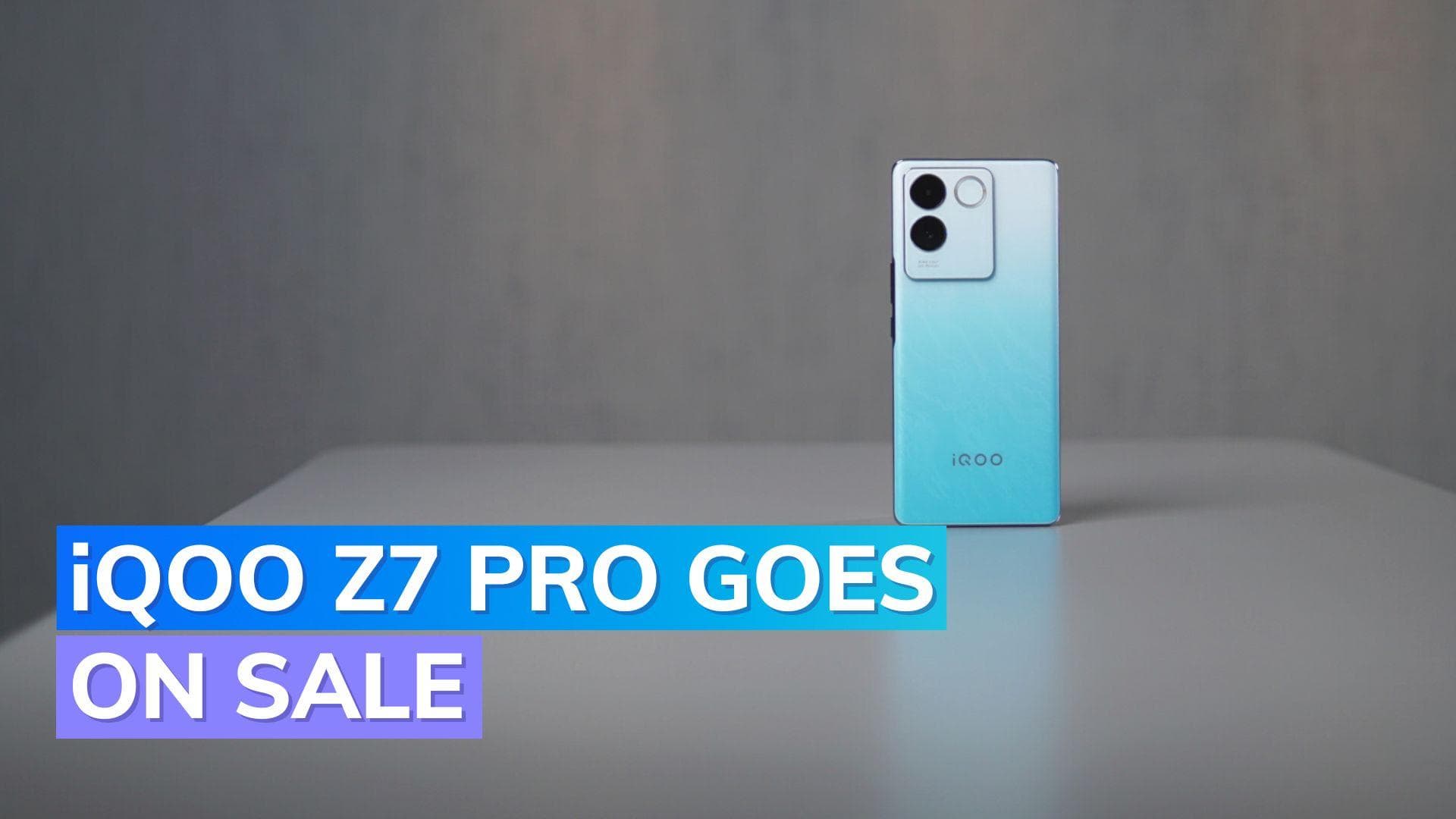 iQOO Z7 Pro first India sale today: Price, specs, should you buy?
