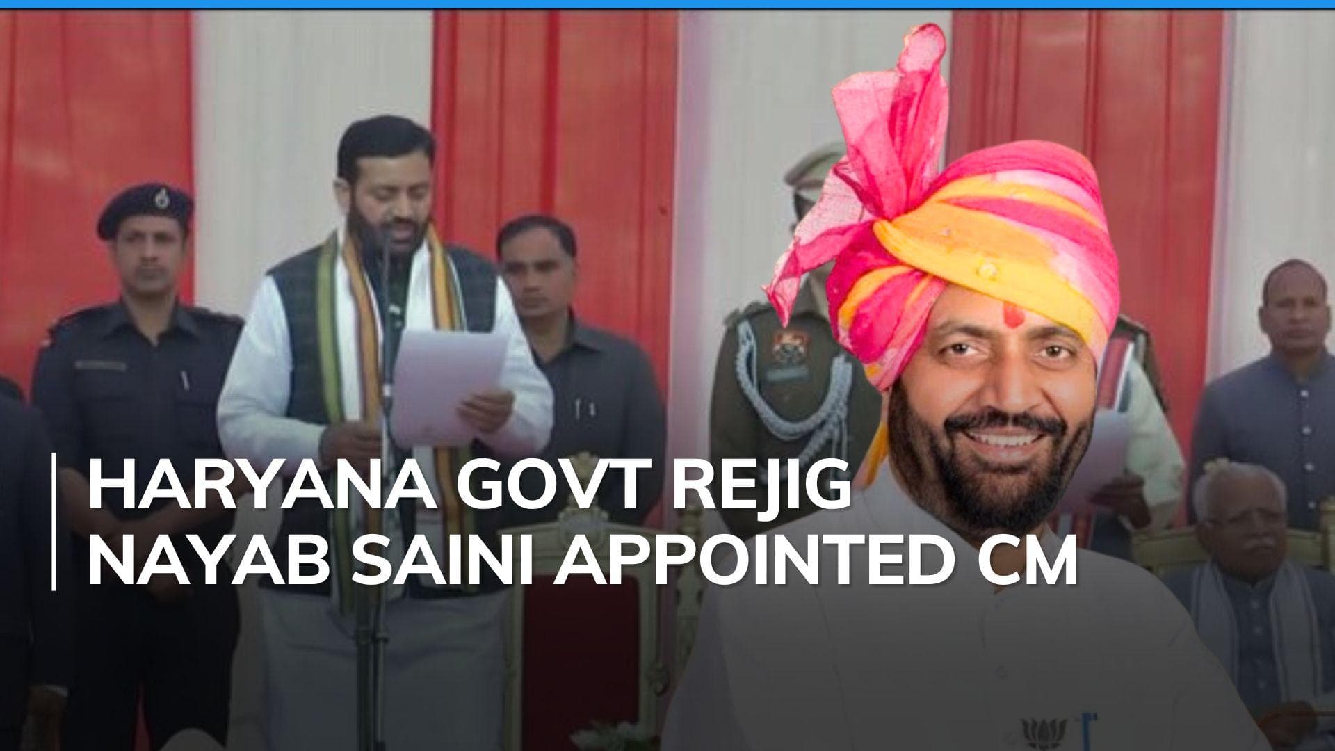 Who is Nayab Singh Saini, the new chief minister of Haryana? 
